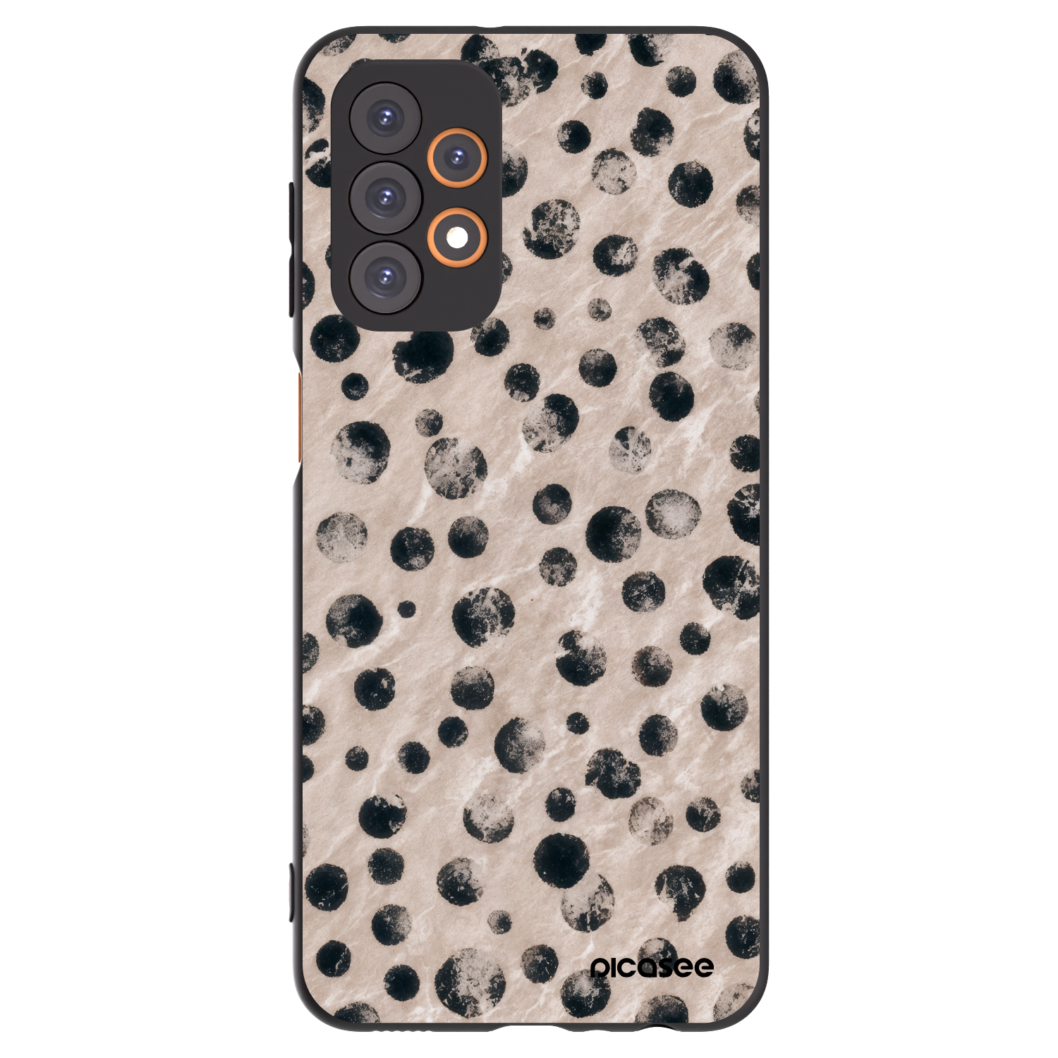 Picasee silikonový černý obal pro Samsung Galaxy A23 A236B 5G - Inked