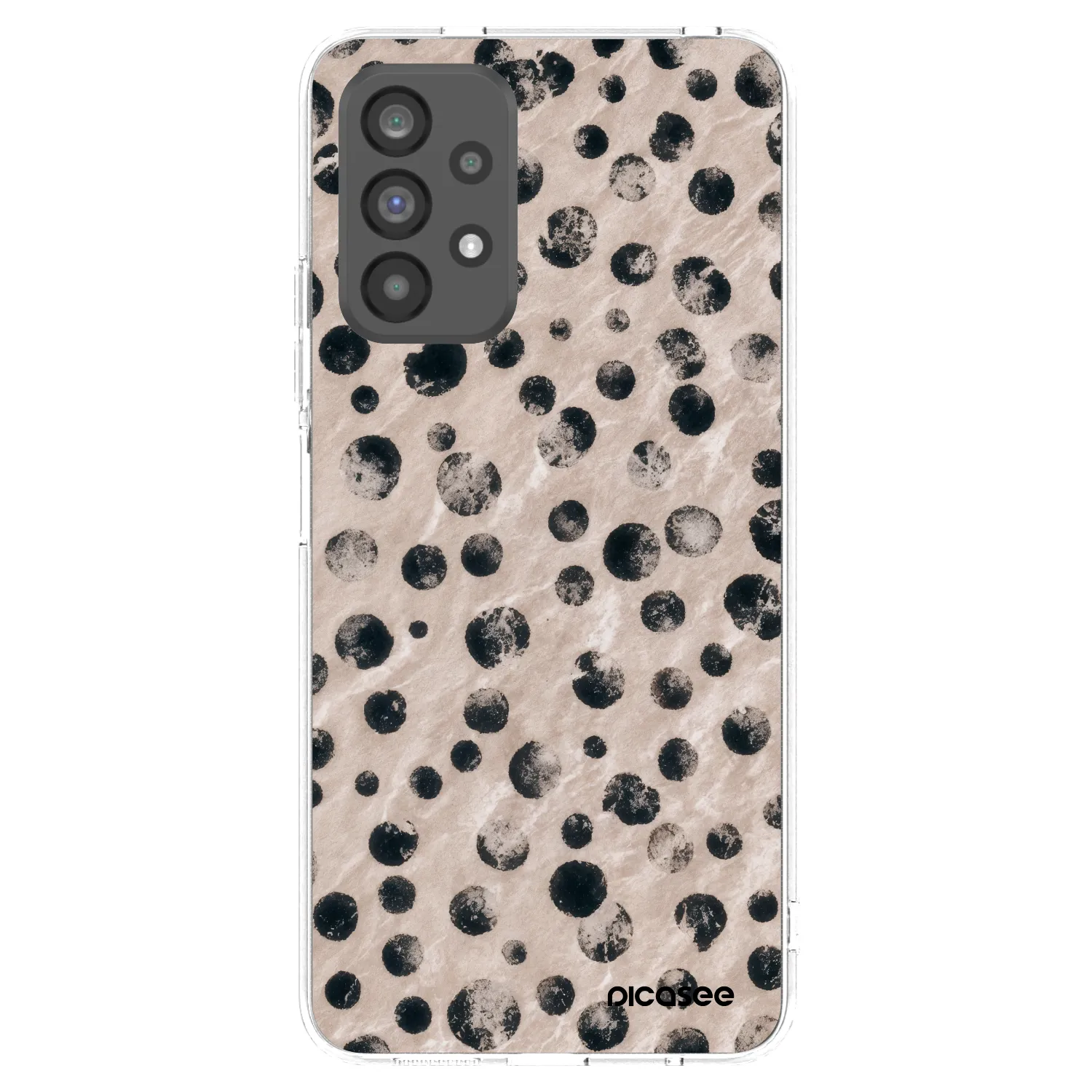 Picasee silikonový průhledný obal pro Samsung Galaxy A73 5G - Inked