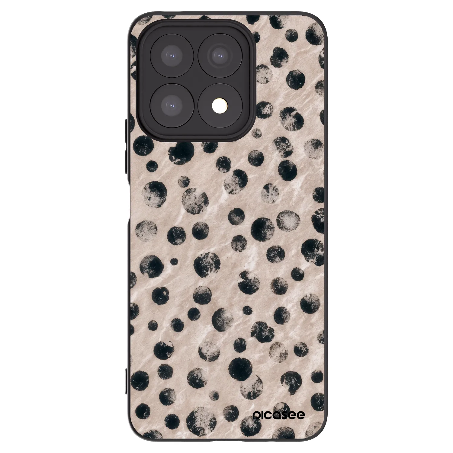 Picasee silikonový černý obal pro Honor X8a - Inked