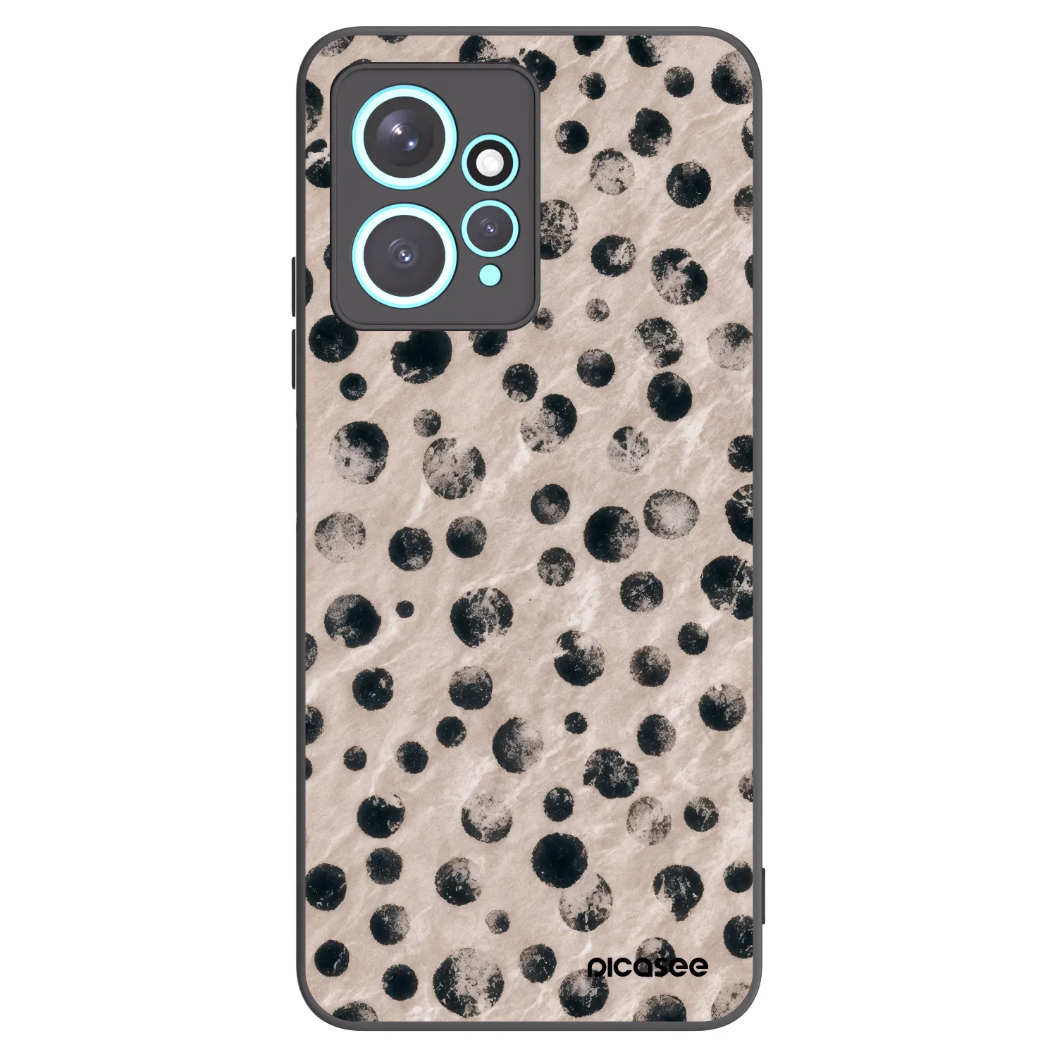 Picasee silikonový černý obal pro Xiaomi Redmi Note 12 4G - Inked