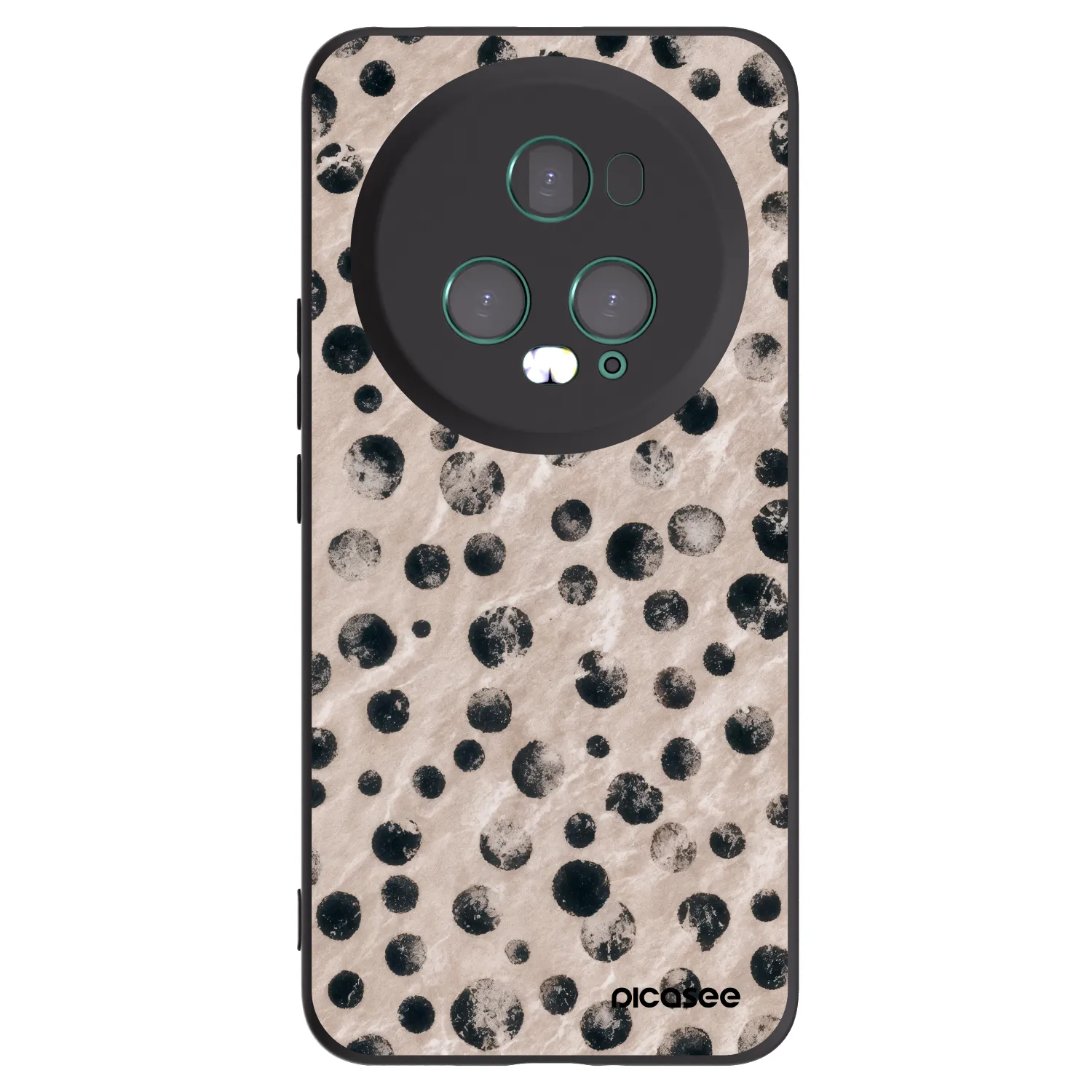 Picasee silikonový černý obal pro Honor Magic5 Pro - Inked