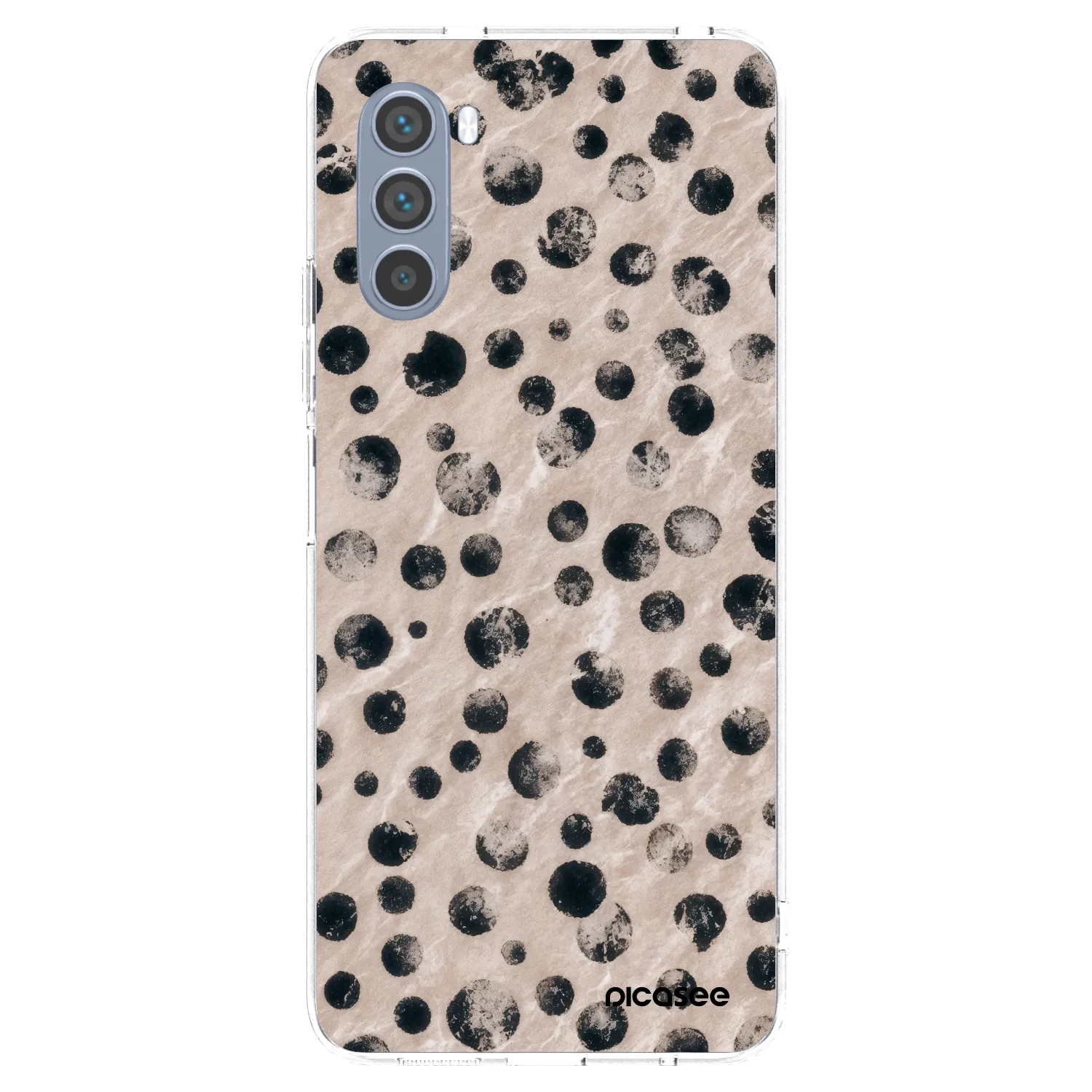 Picasee silikonový průhledný obal pro Motorola Moto G62 - Inked