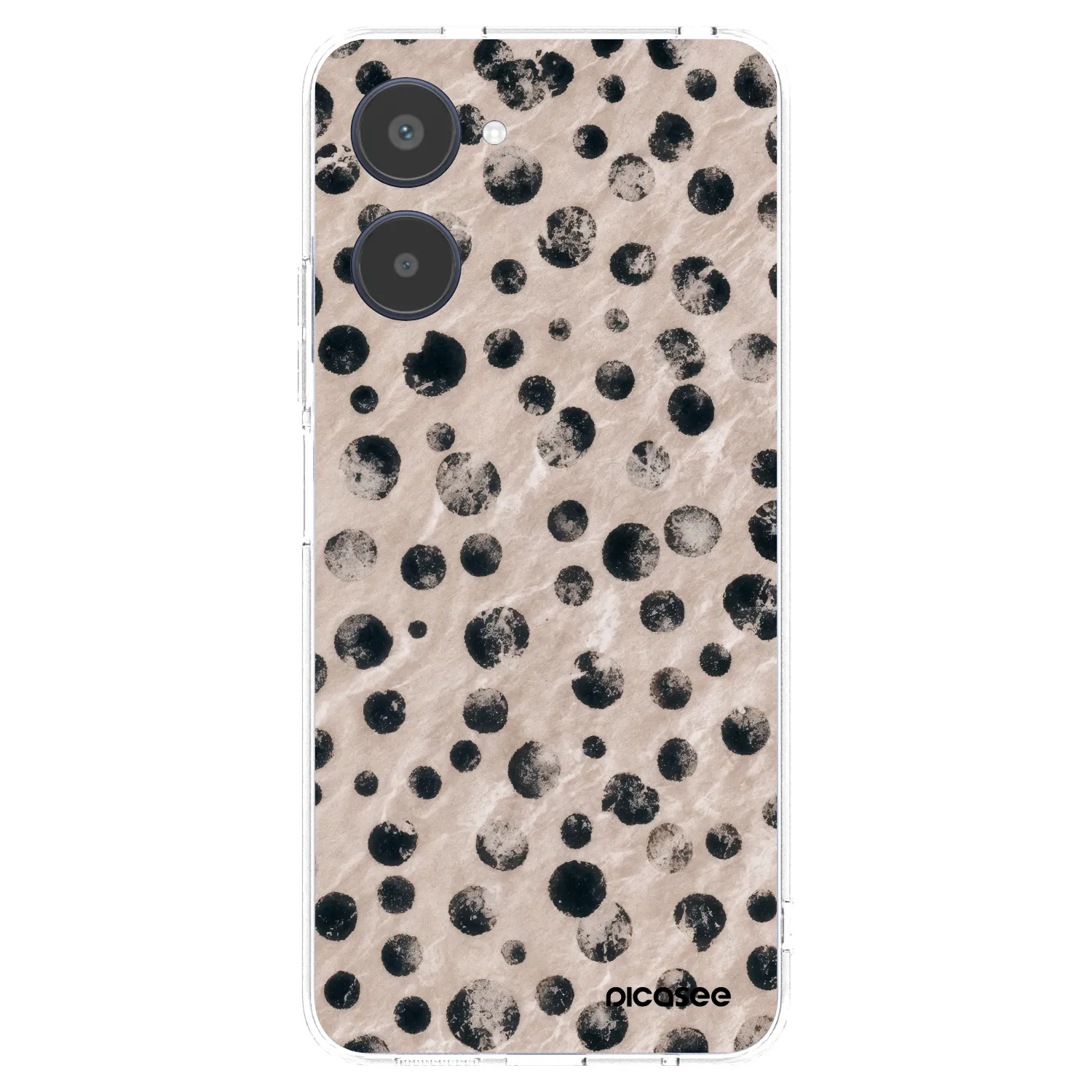 Picasee silikonový průhledný obal pro Realme 10 4G - Inked