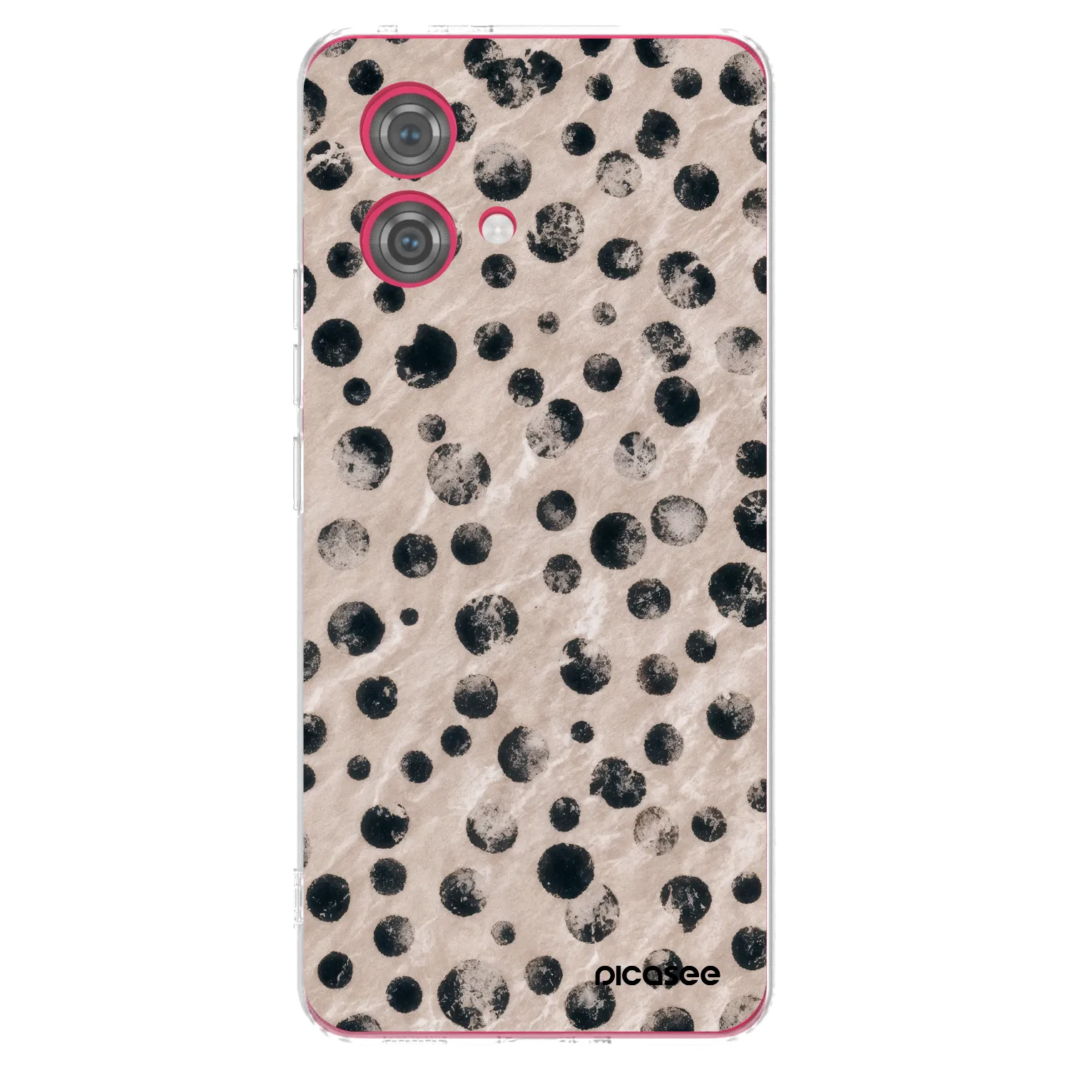 Picasee silikonový průhledný obal pro Motorola Moto G84 5G - Inked