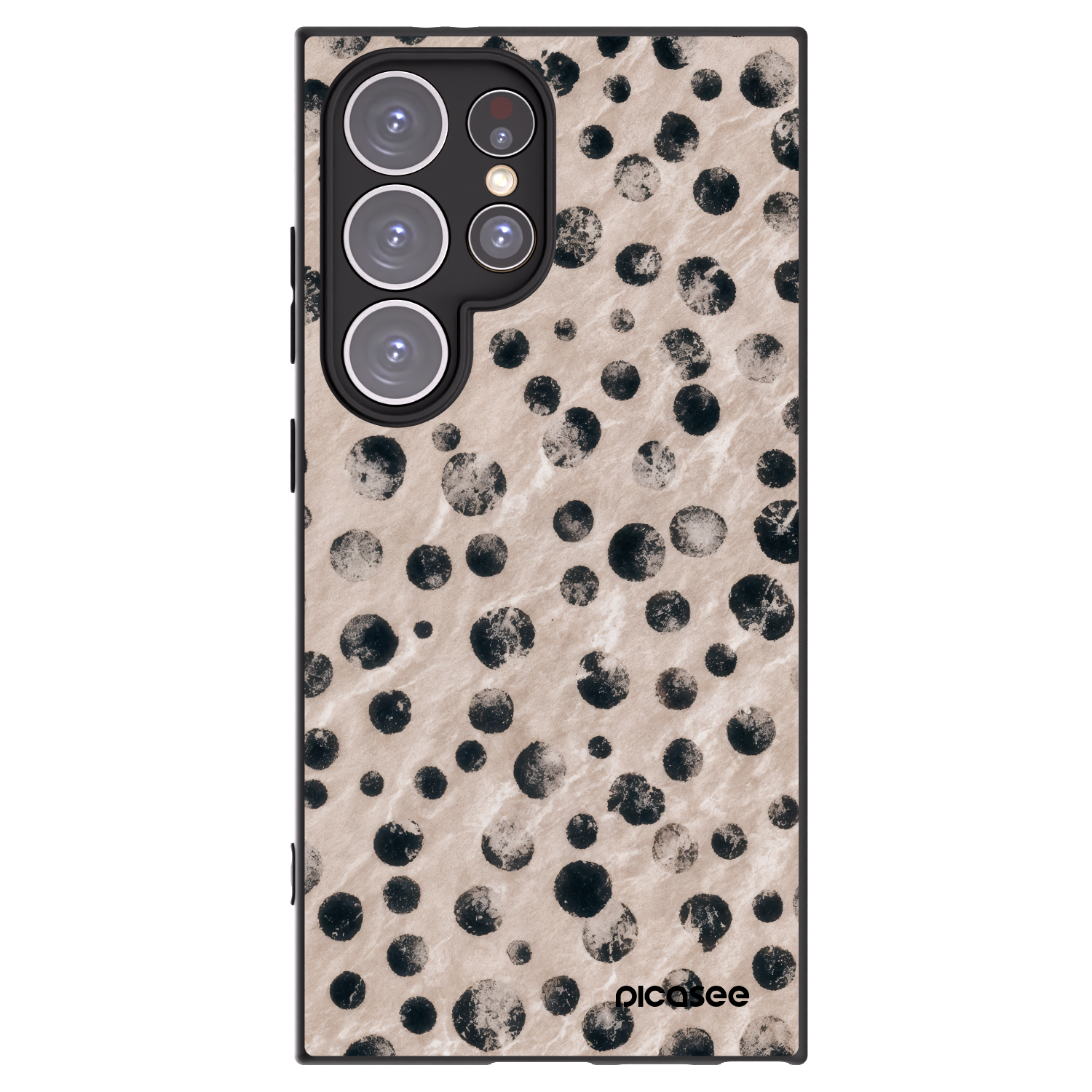 Picasee silikonový černý obal pro Samsung Galaxy S24 Ultra S928B 5G - Inked