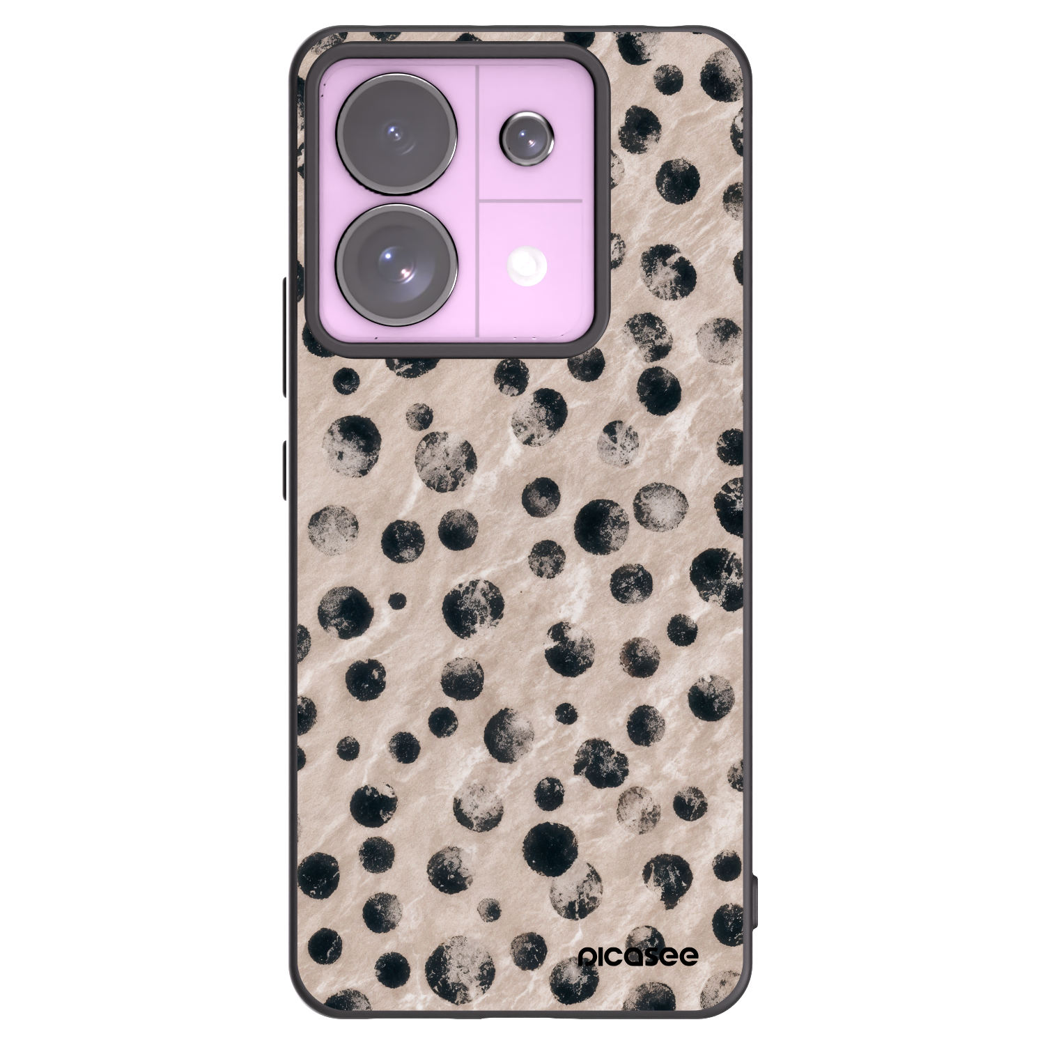 Picasee silikonový černý obal pro Xiaomi Redmi Note 13 Pro 5G - Inked