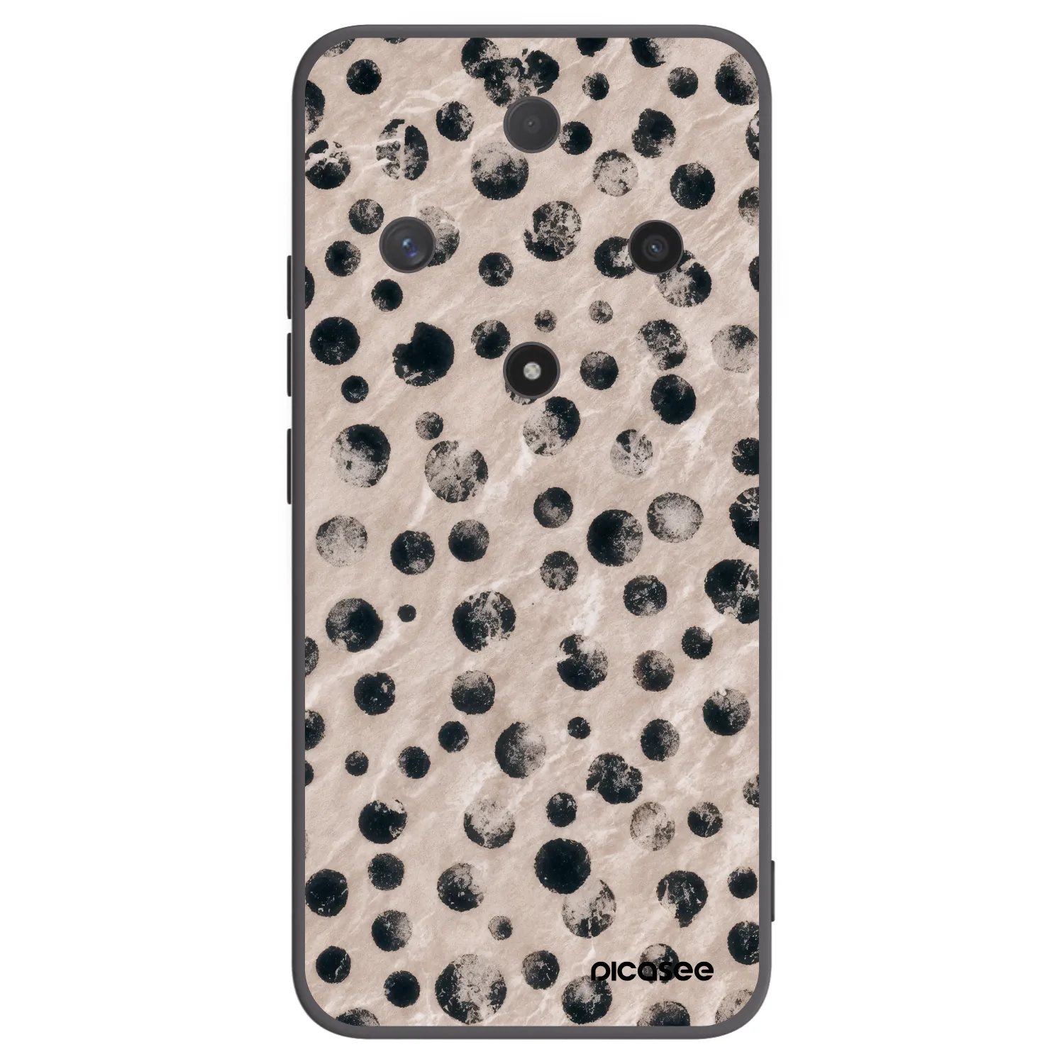 Picasee silikonový černý obal pro Honor Magic6 Lite 5G - Inked