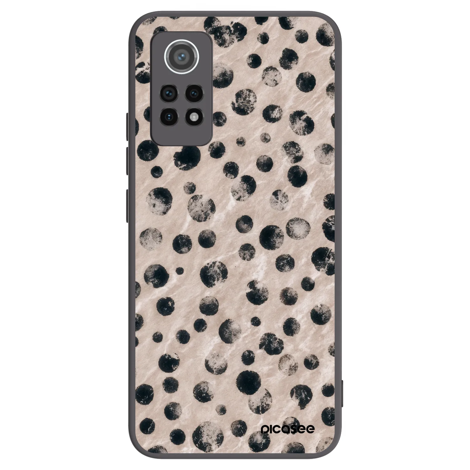 Picasee silikonový černý obal pro Xiaomi Redmi Note 12 Pro 4G - Inked