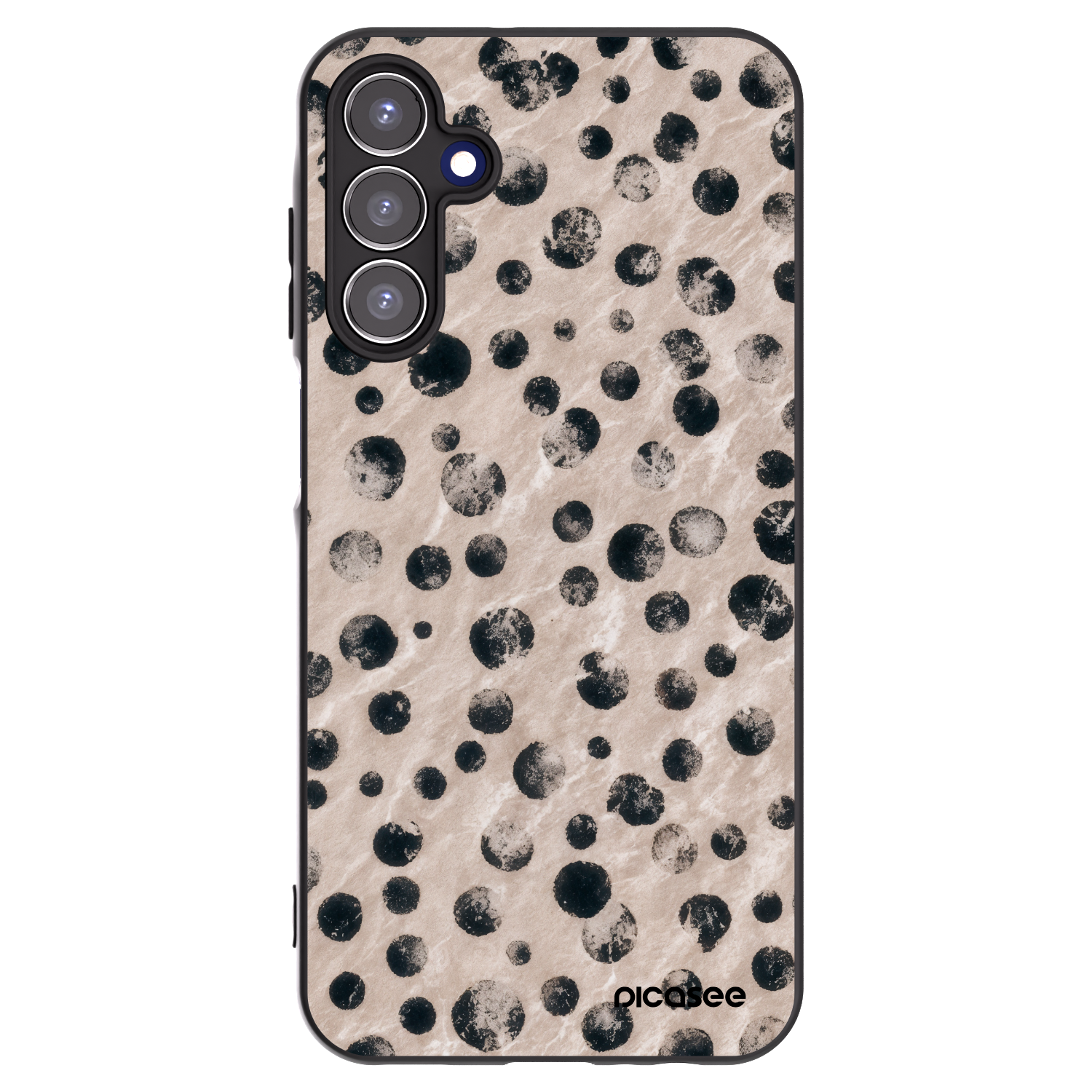 Picasee silikonový černý obal pro Samsung Galaxy A15 A156B 5G - Inked