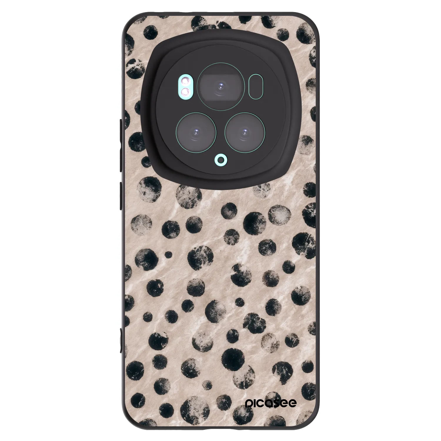 Picasee silikonový černý obal pro Honor Magic6 Pro - Inked