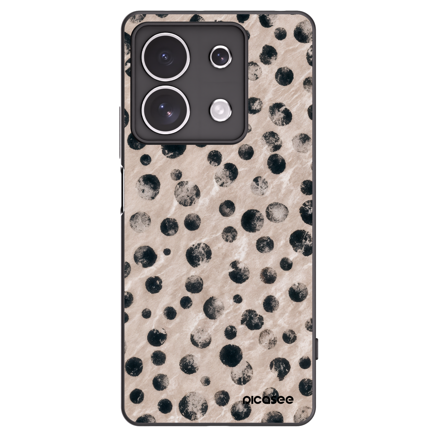 Picasee silikonový černý obal pro Xiaomi Redmi Note 13 4G - Inked