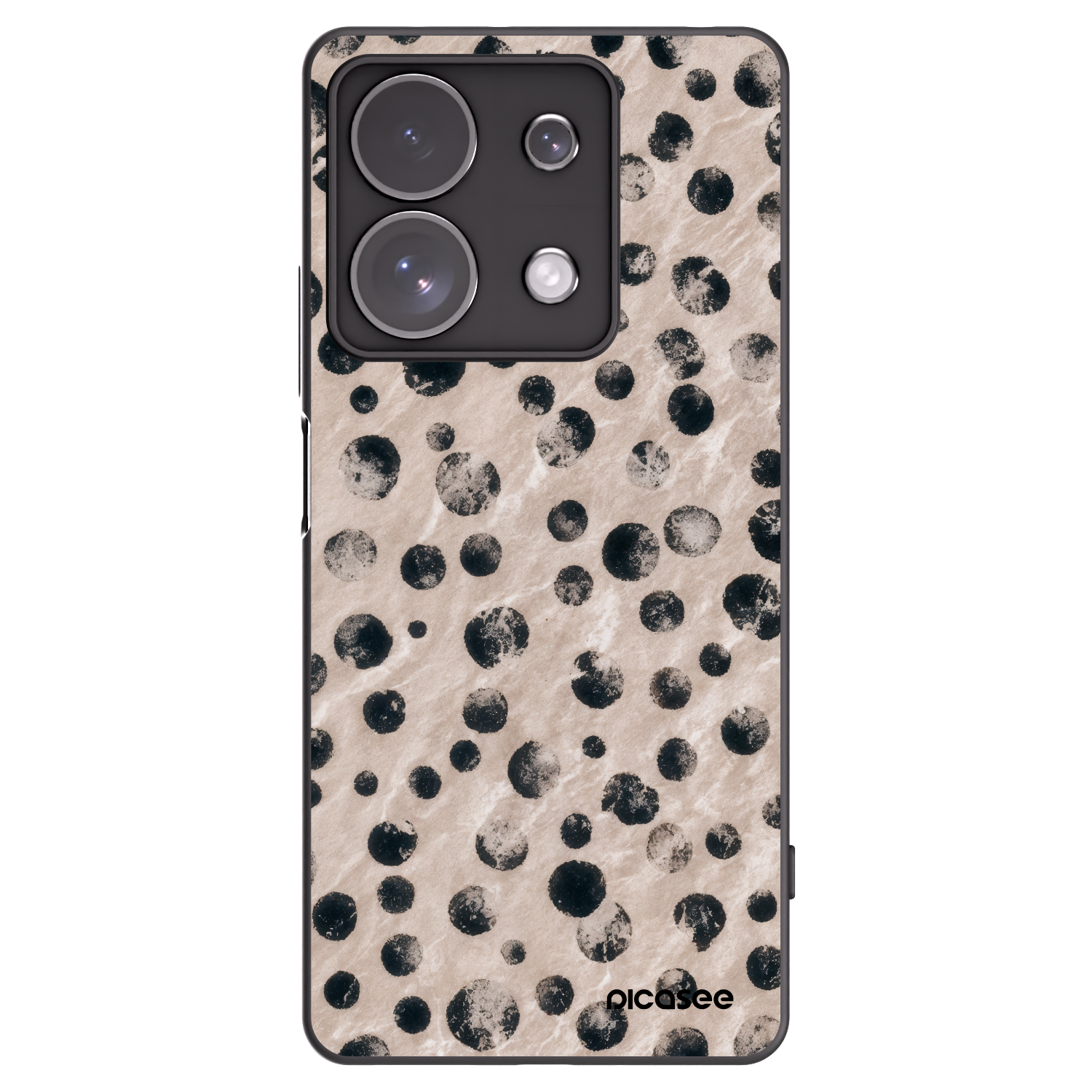 Picasee silikonový černý obal pro Xiaomi Redmi Note 13 Pro 4G - Inked