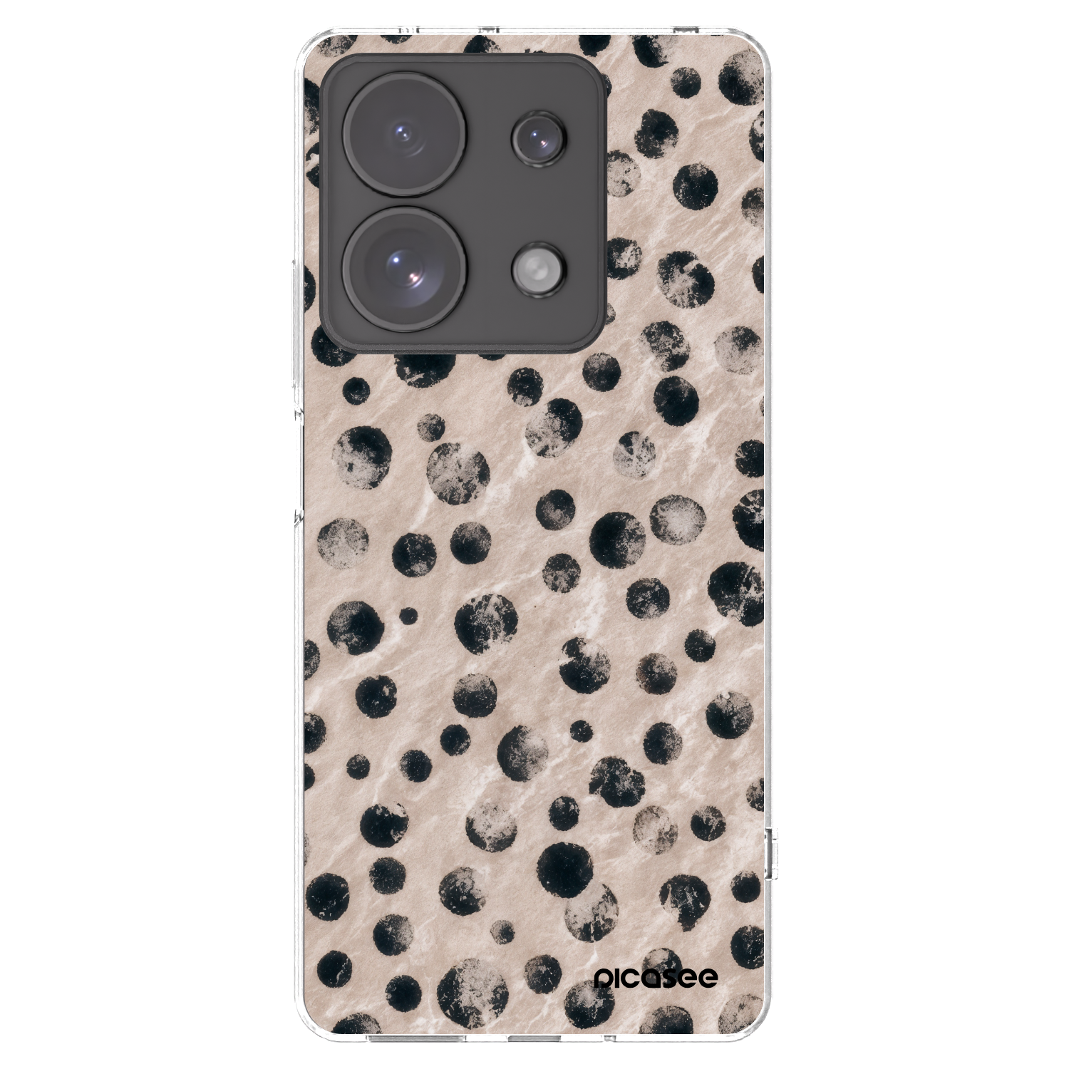 Picasee silikonový průhledný obal pro Xiaomi Redmi Note 13 Pro 4G - Inked