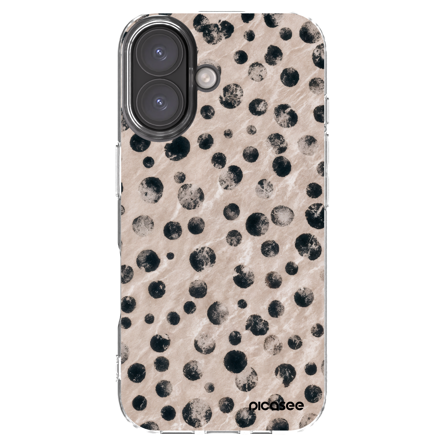 Picasee silikonový průhledný obal pro Apple iPhone 16 - Inked