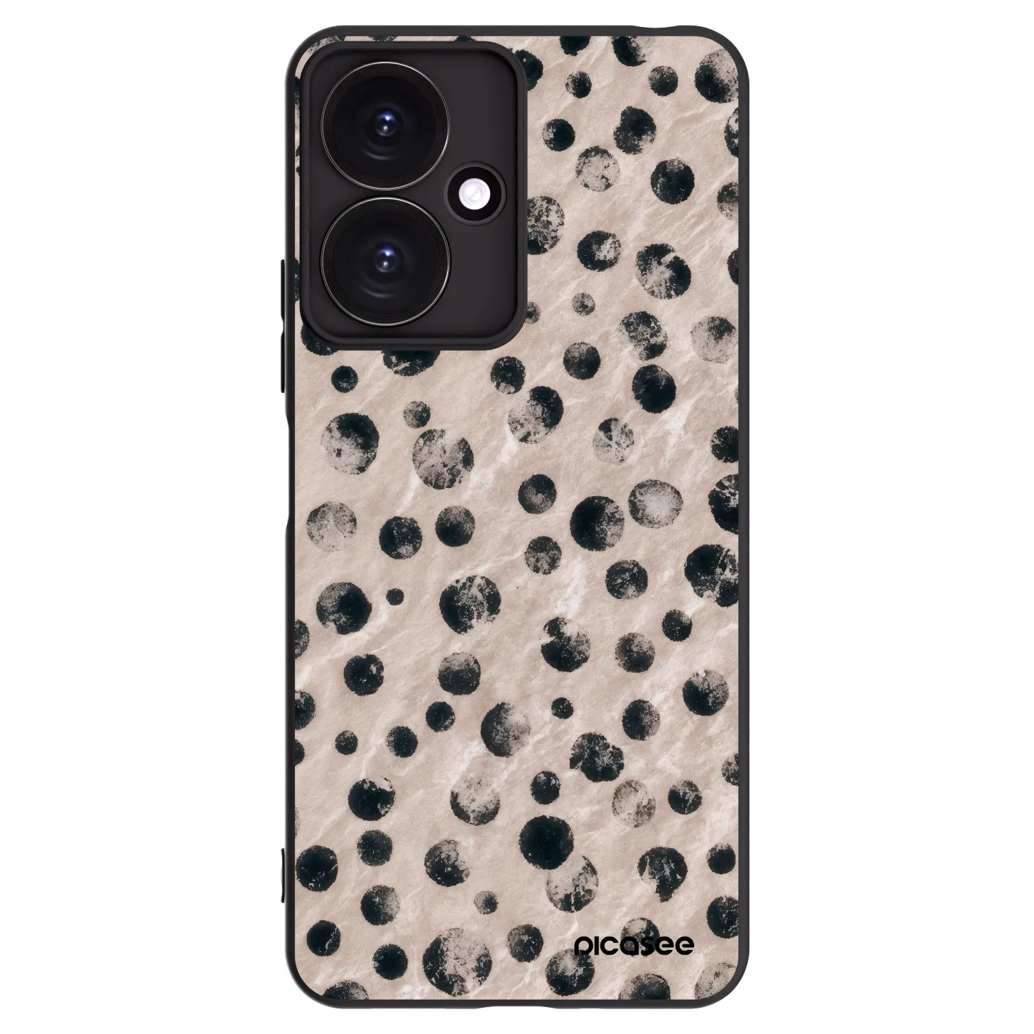 Picasee silikonový černý obal pro Xiaomi Redmi 13C 5G - Inked