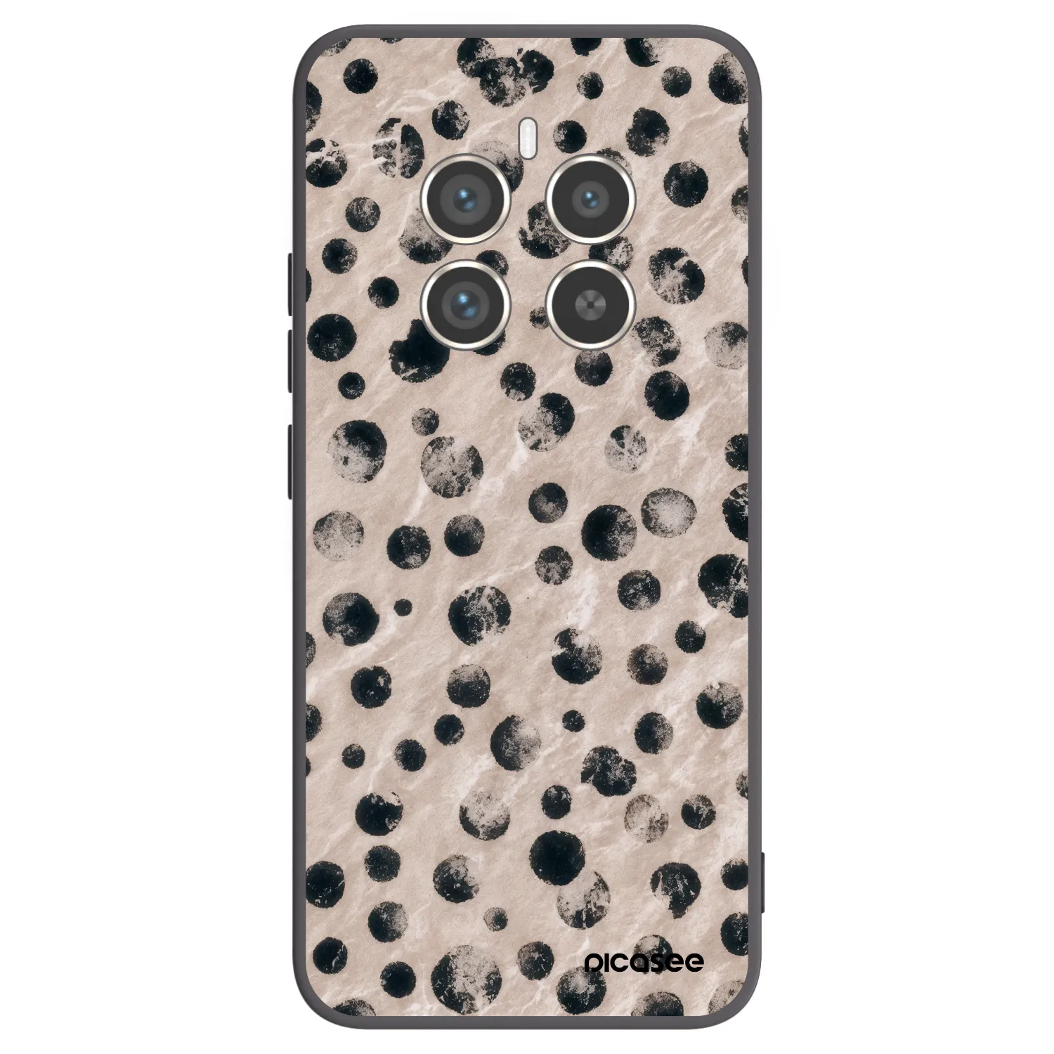 Picasee silikonový černý obal pro Realme 12 Pro 5G - Inked