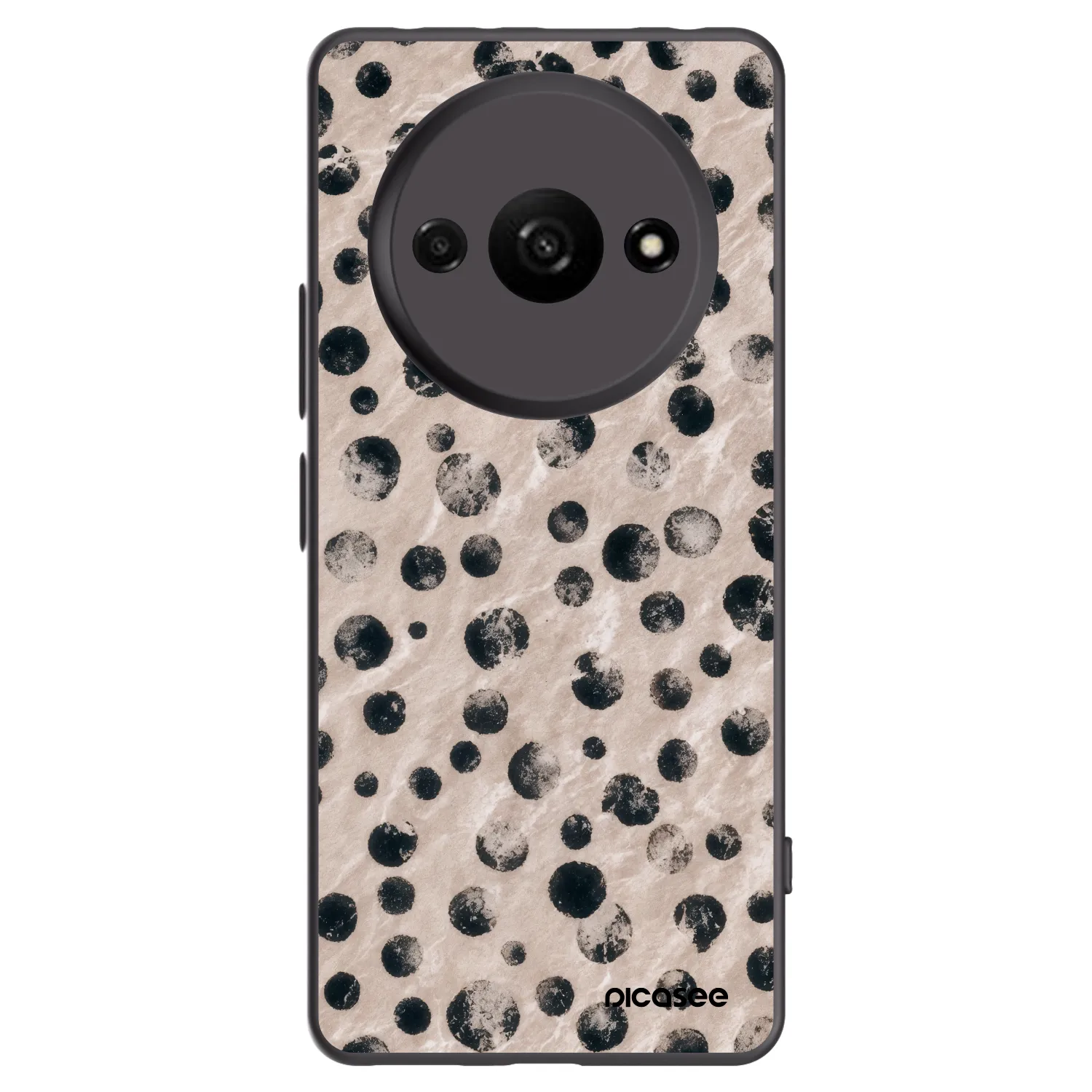 Picasee silikonový černý obal pro Xiaomi Redmi A3 - Inked