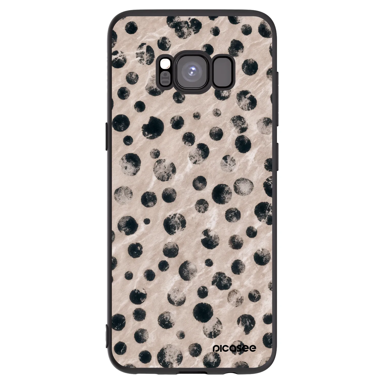 Picasee silikonový černý obal pro Samsung Galaxy S8 G950F - Inked