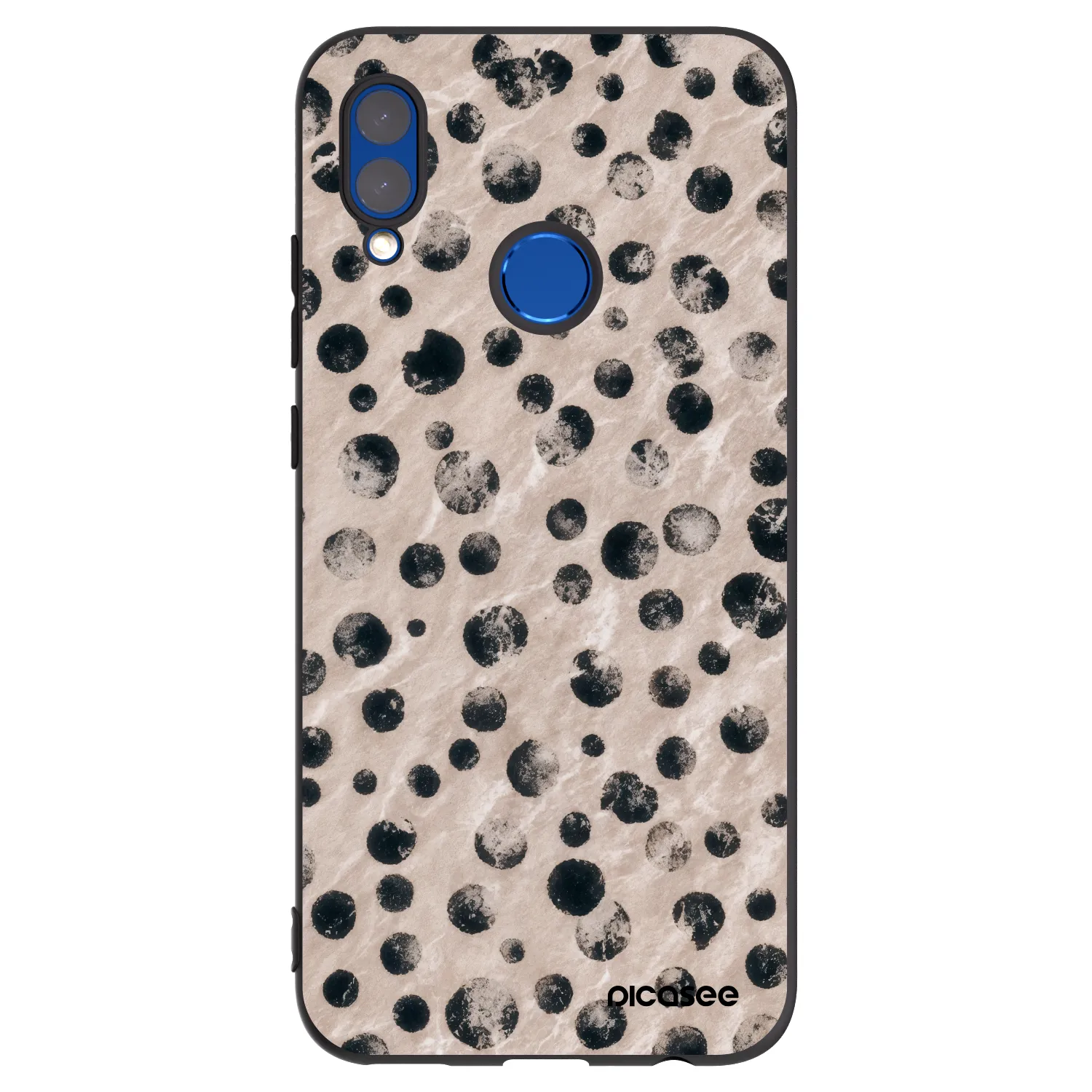 Picasee silikonový černý obal pro Honor 10 Lite - Inked