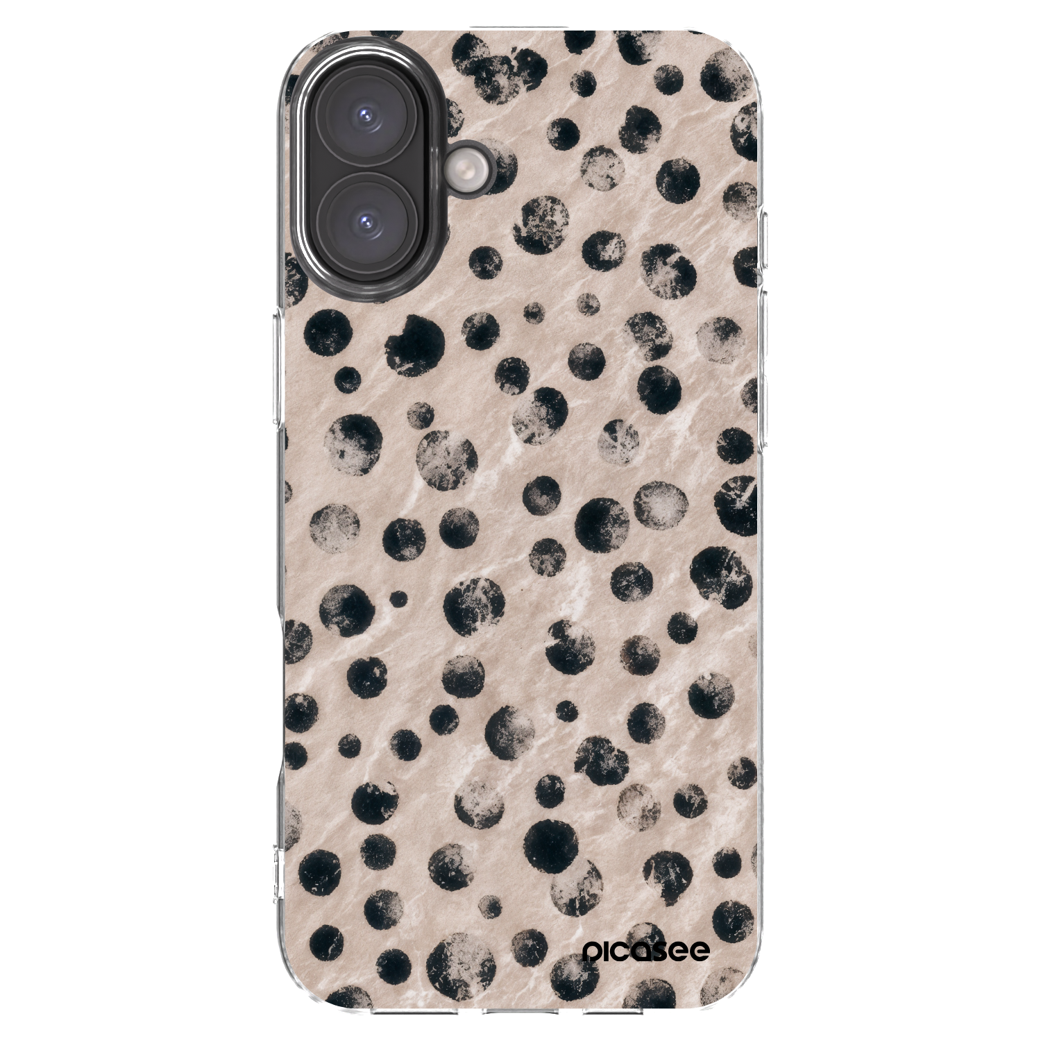 Picasee silikonový průhledný obal pro Apple iPhone 16 Plus - Inked