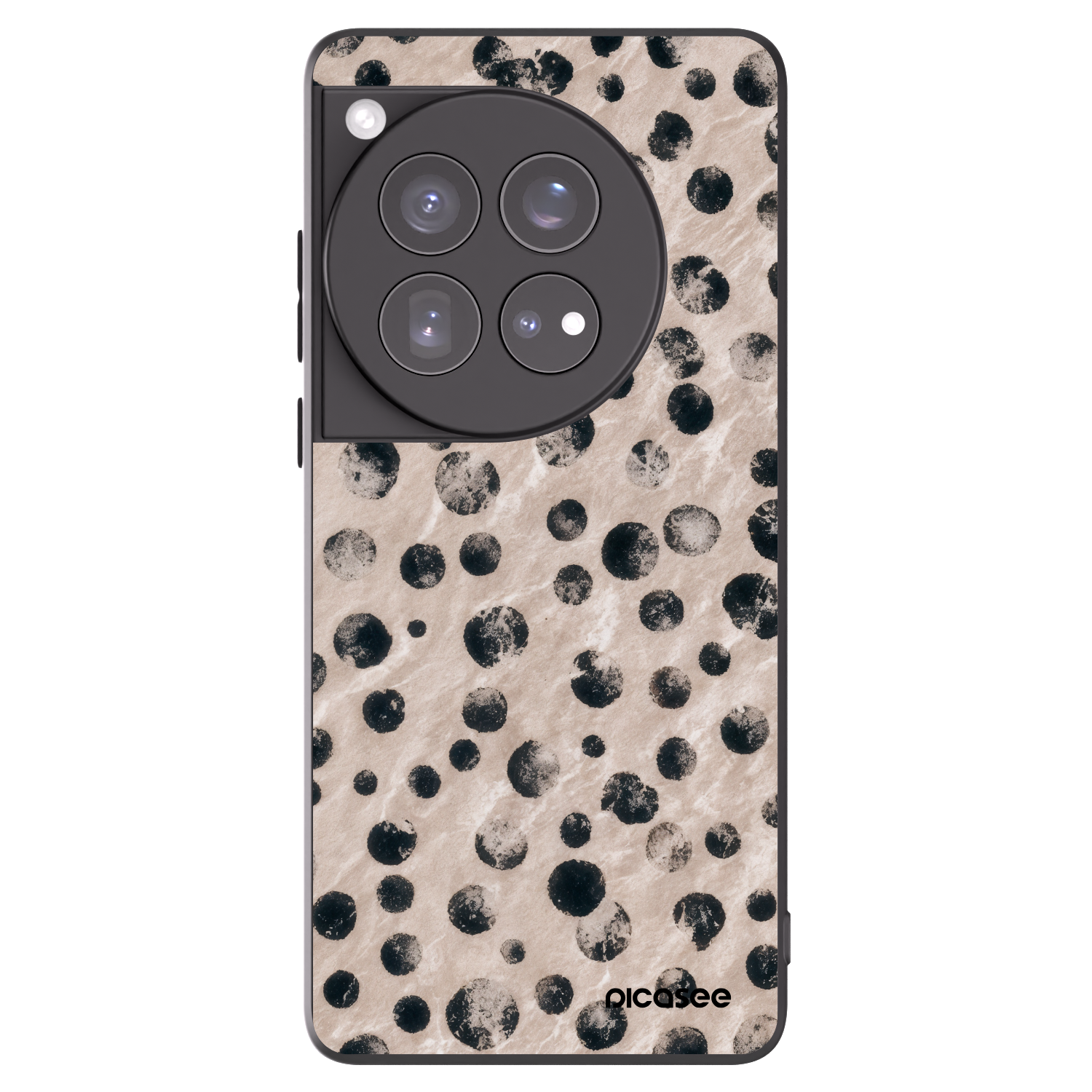 Picasee silikonový černý obal pro OnePlus 12 5G - Inked