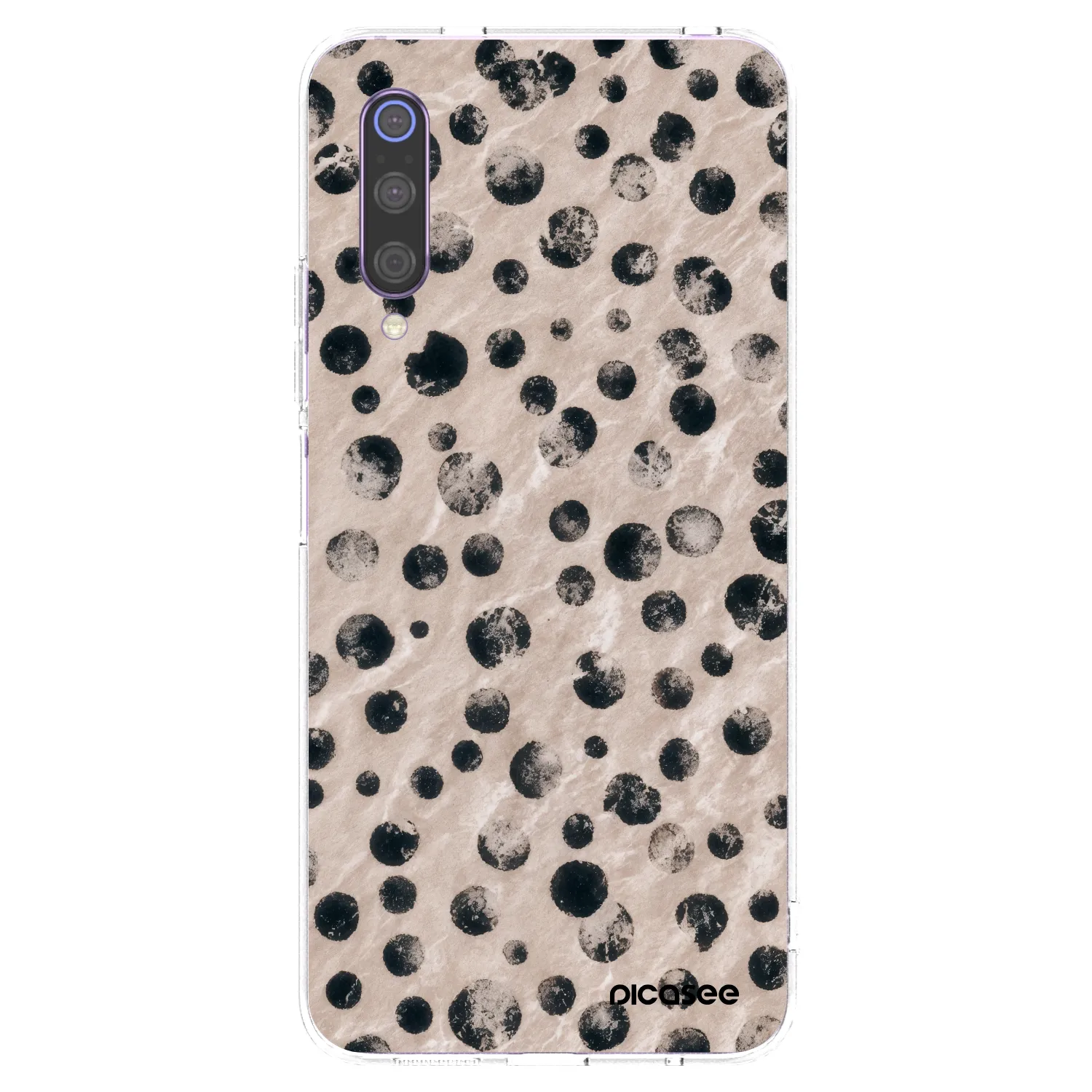 Picasee silikonový průhledný obal pro Xiaomi Mi 9 - Inked
