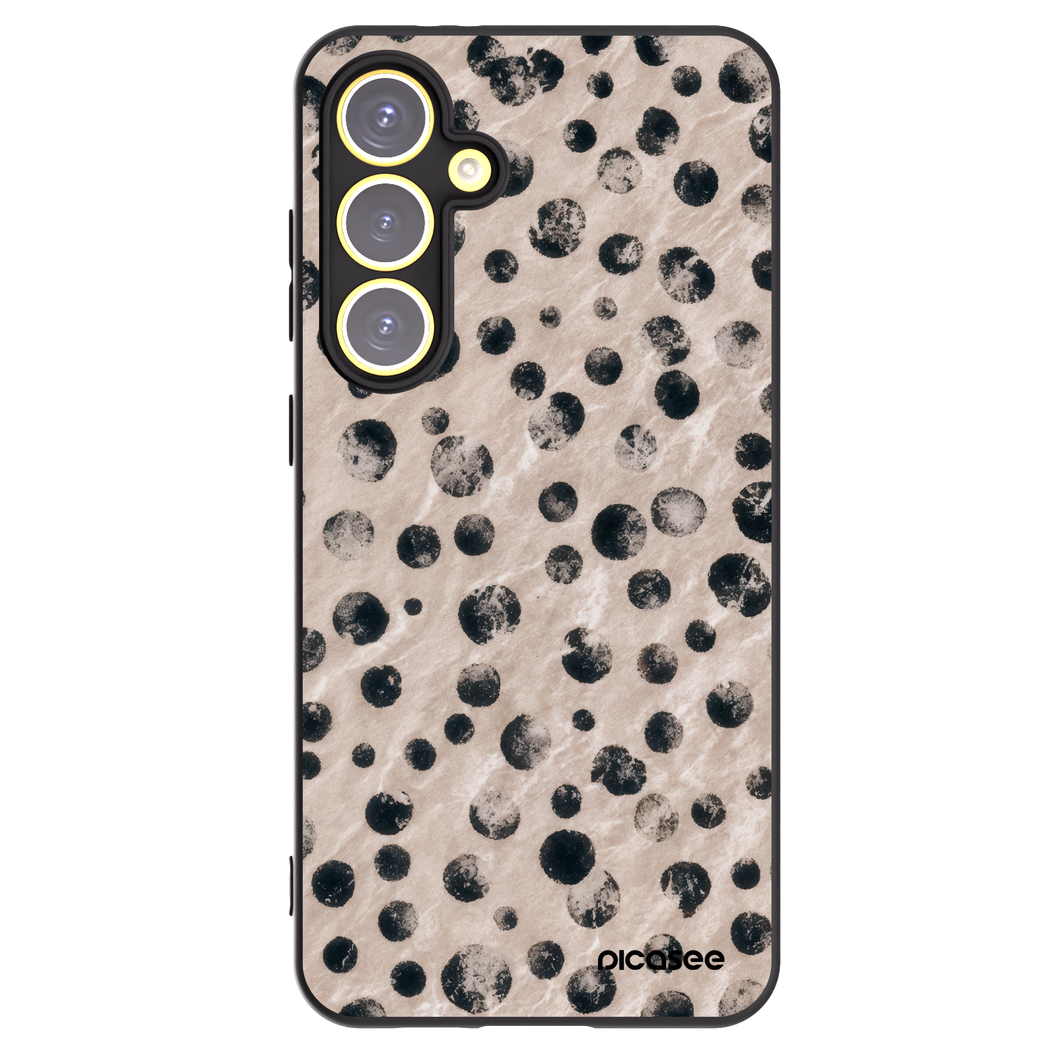 Picasee silikonový černý obal pro Samsung Galaxy S24 FE S721B - Inked