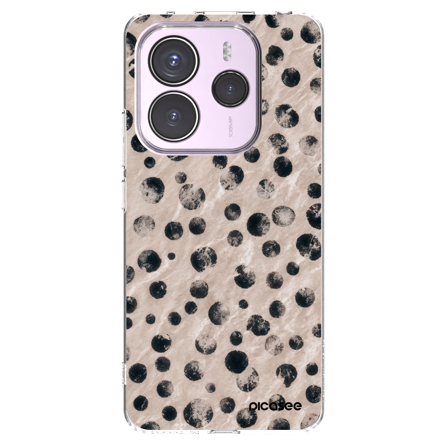 Picasee silikonový průhledný obal pro Xiaomi Redmi Note 14 5G - Inked