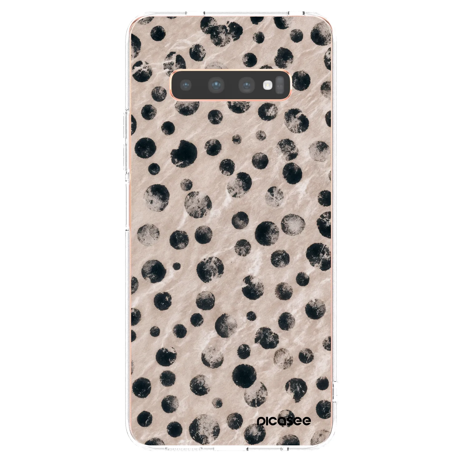 Picasee silikonový průhledný obal pro Samsung Galaxy S10 Plus G975 - Inked