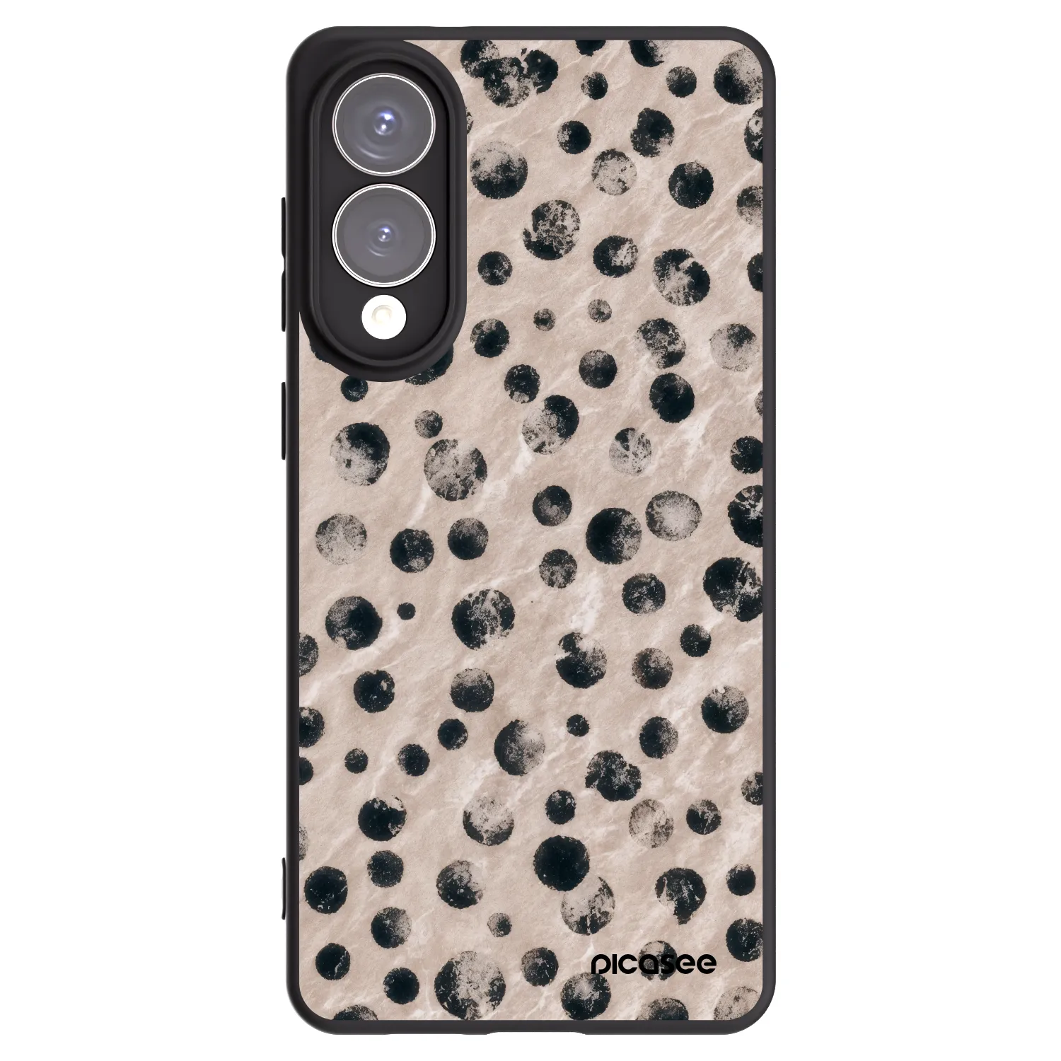 Picasee silikonový černý obal pro Samsung Galaxy S25 Edge 5G - Inked
