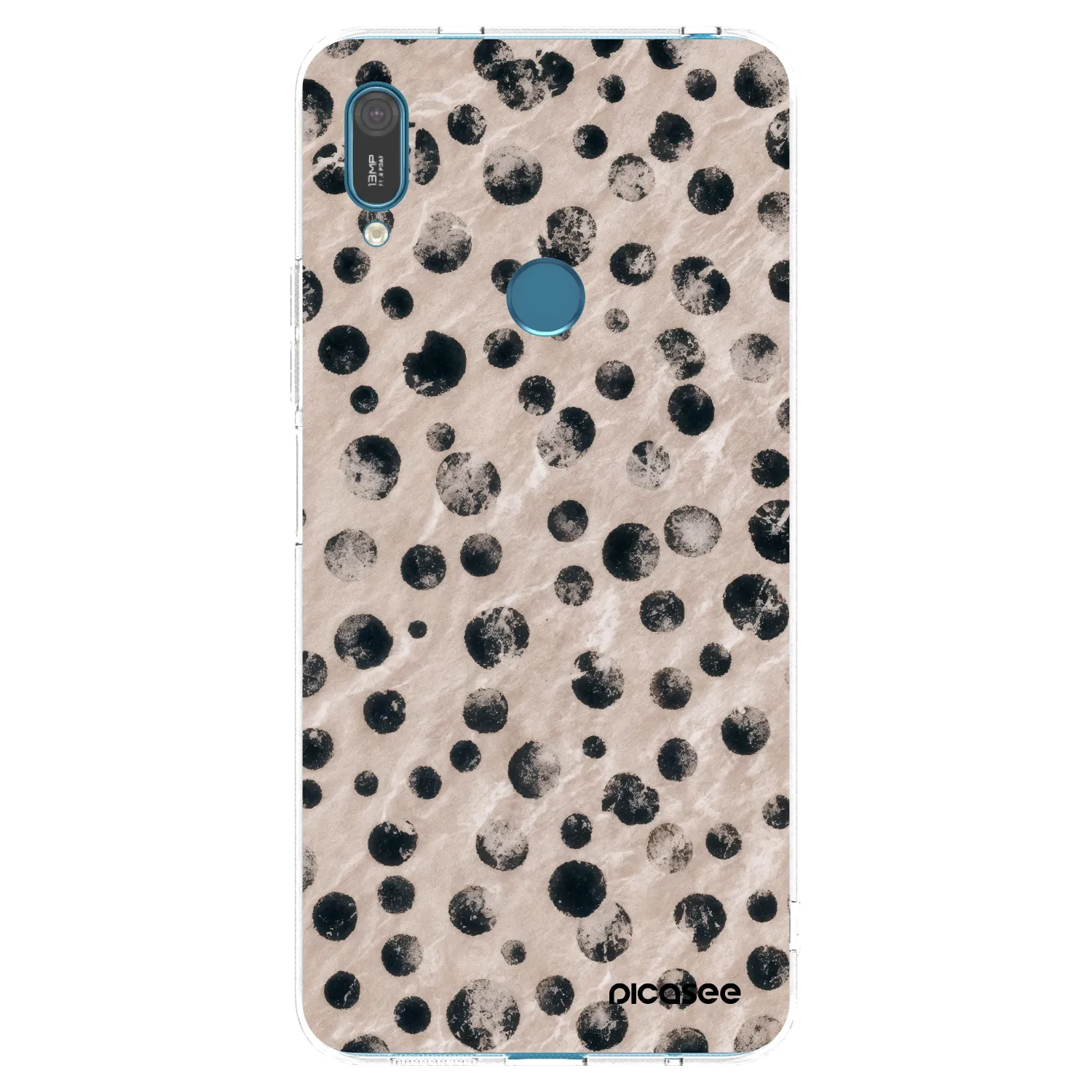Picasee silikonový průhledný obal pro Huawei Y7 2019 - Inked