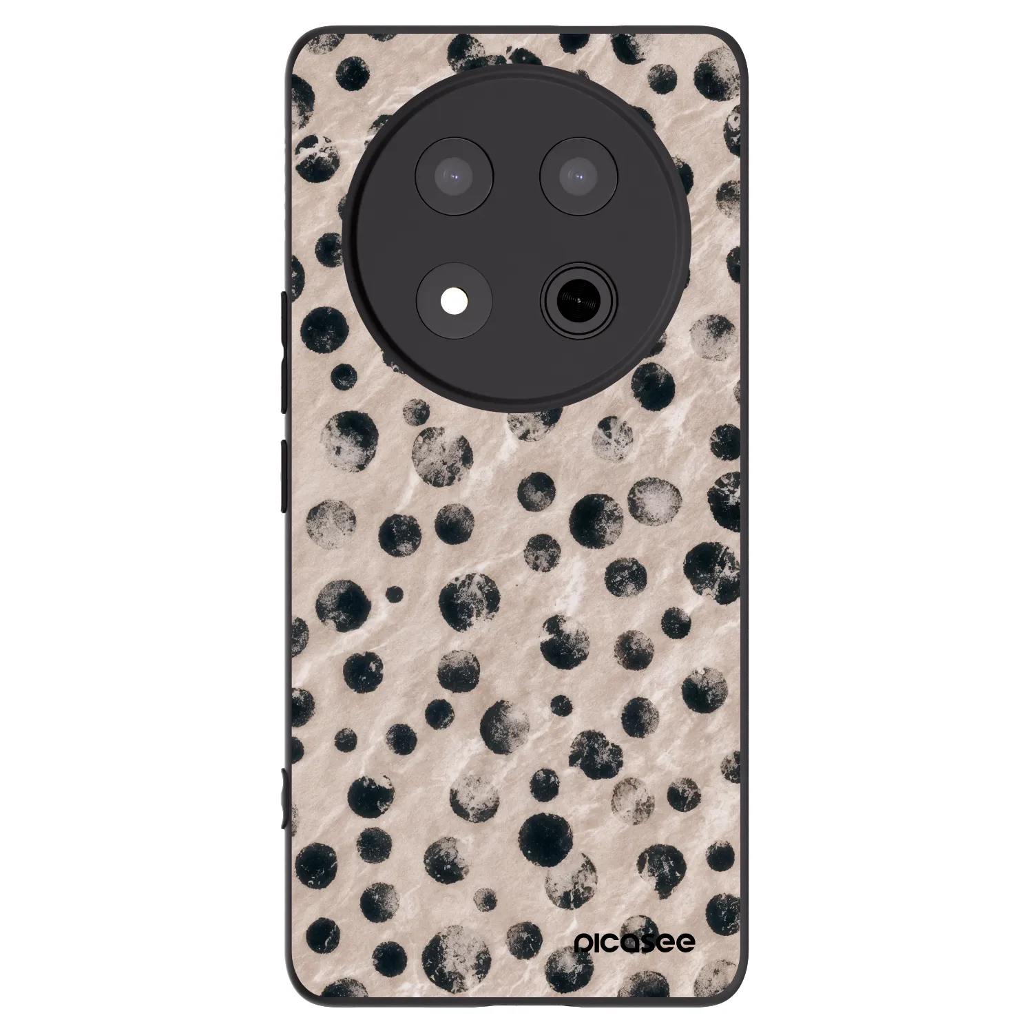 Picasee silikonový černý obal pro Honor Magic7 Lite 5G - Inked