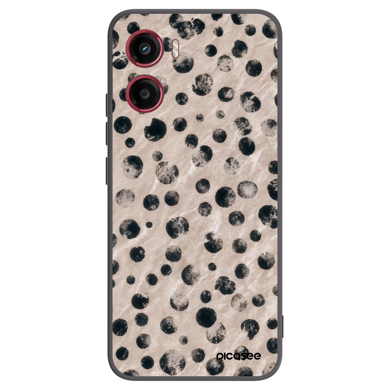 Picasee silikonový černý obal pro Motorola Moto G05 - Inked