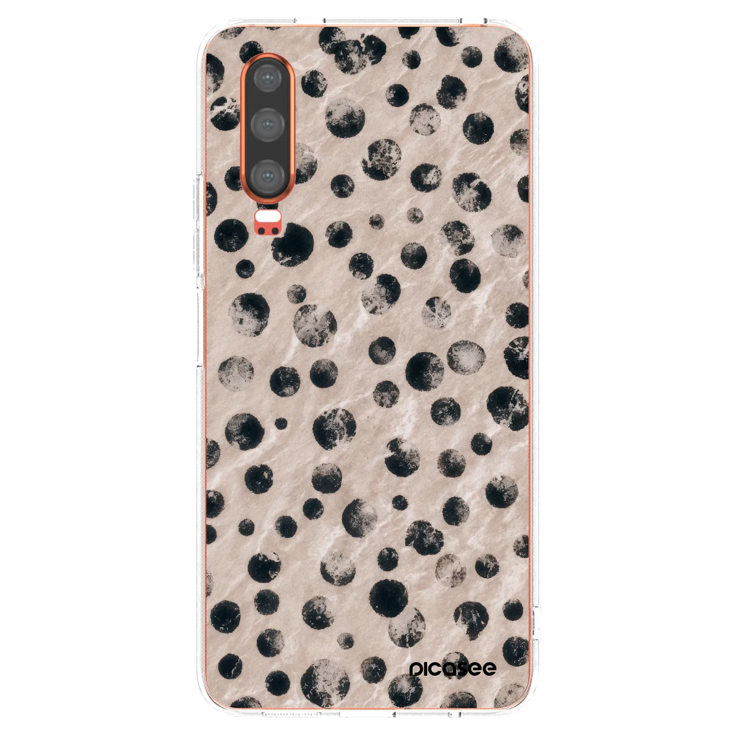 Picasee silikonový průhledný obal pro Huawei P30 - Inked