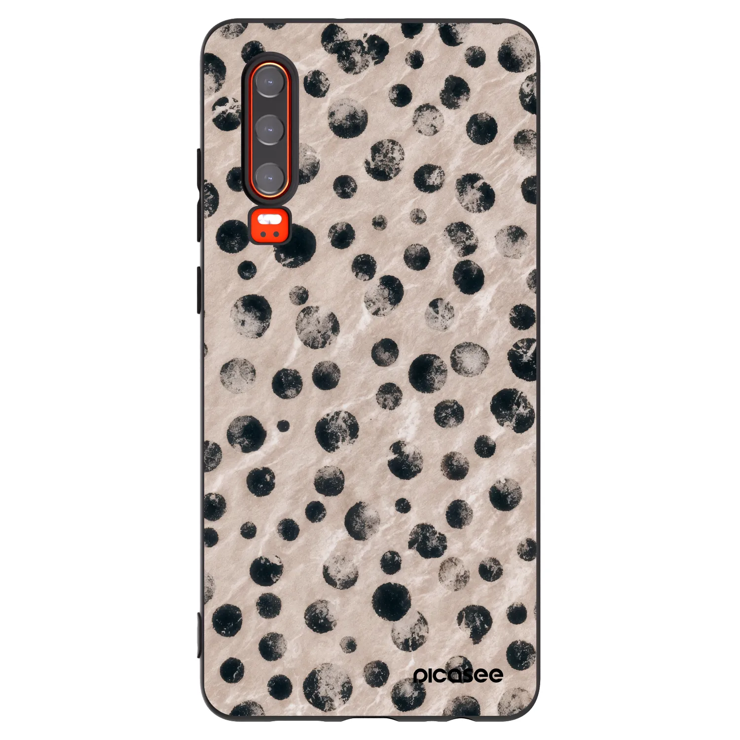 Picasee silikonový černý obal pro Huawei P30 - Inked