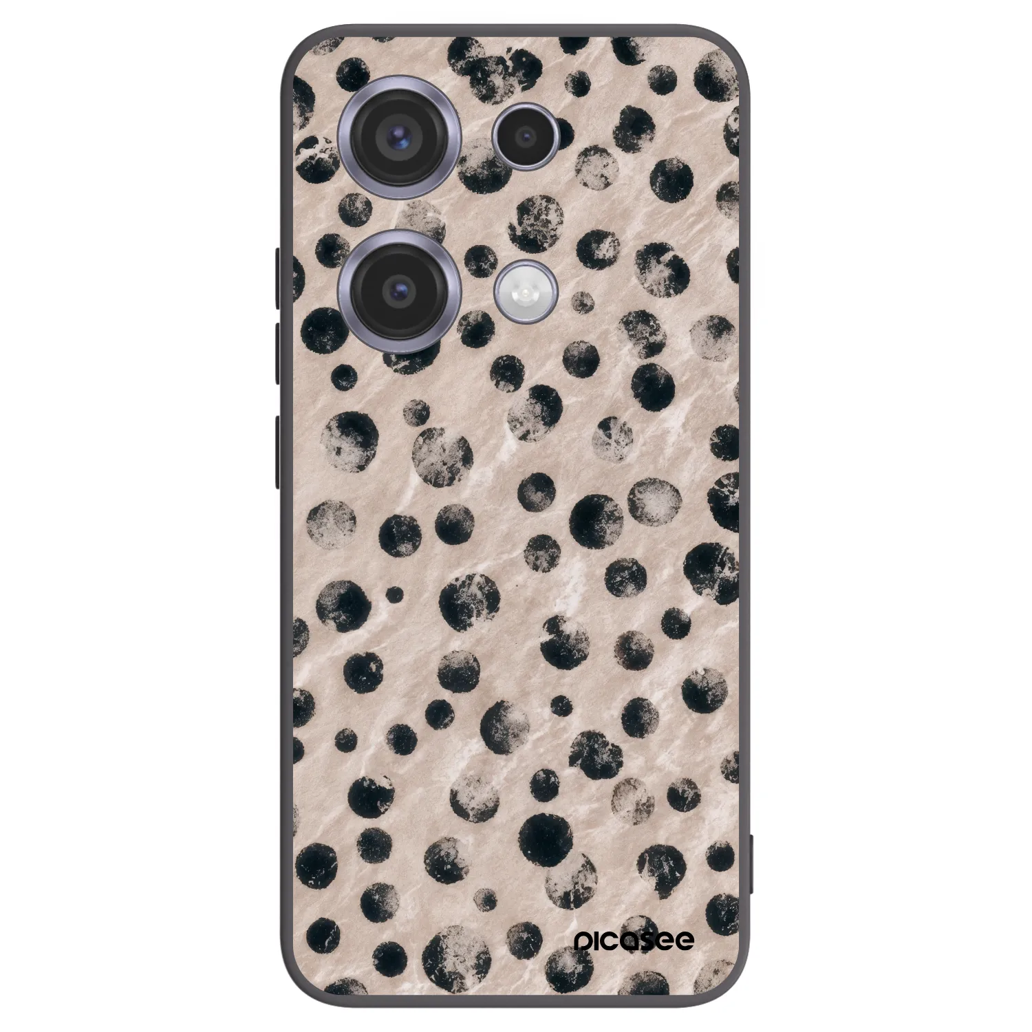 Picasee silikonový černý obal pro Xiaomi Redmi Note 14S - Inked