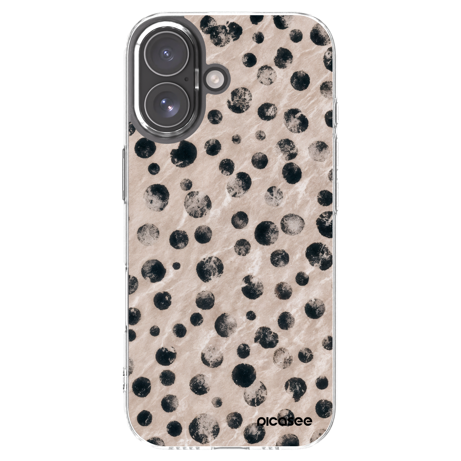 Picasee silikonový průhledný obal pro Apple iPhone 17 - Inked