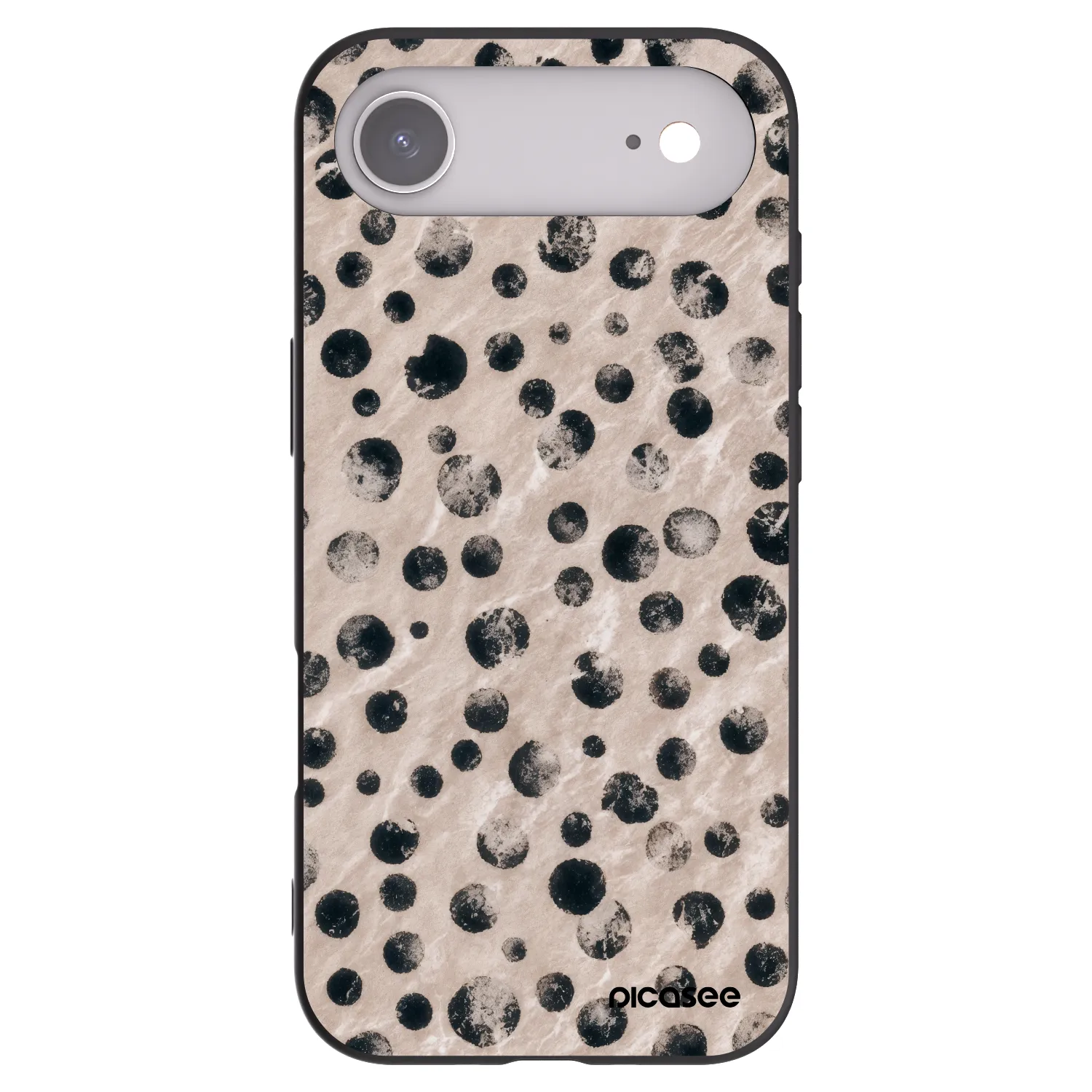 Picasee silikonový černý obal pro Apple iPhone Air - Inked