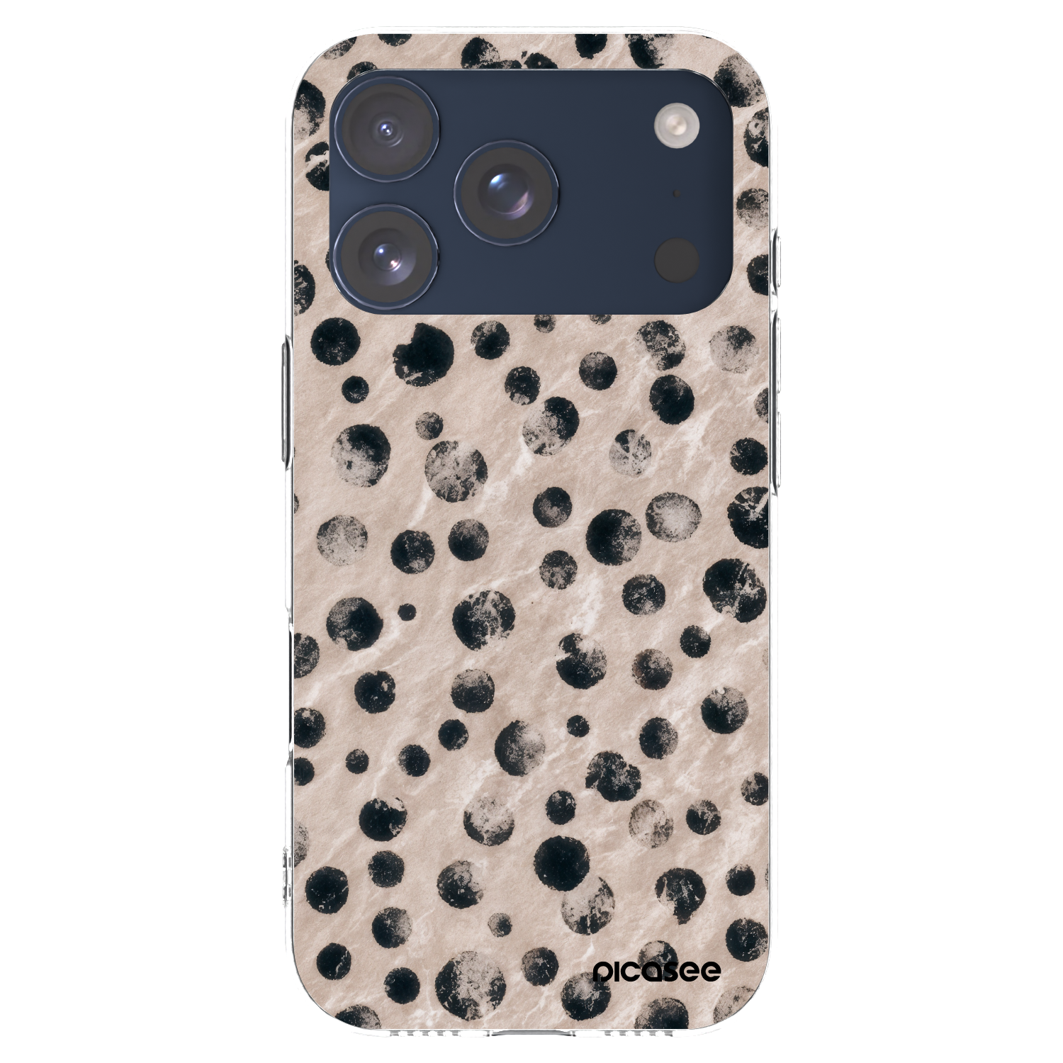 Picasee silikonový průhledný obal pro Apple iPhone 17 Pro - Inked