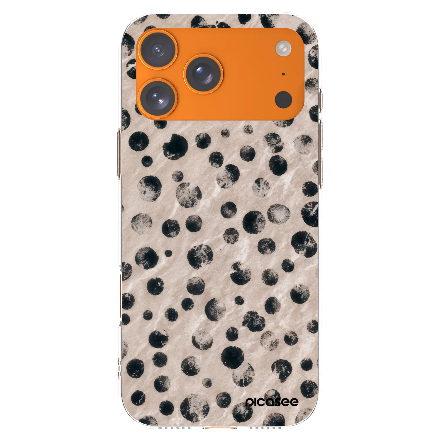 Picasee silikonový průhledný obal pro Apple iPhone 17 Pro Max - Inked