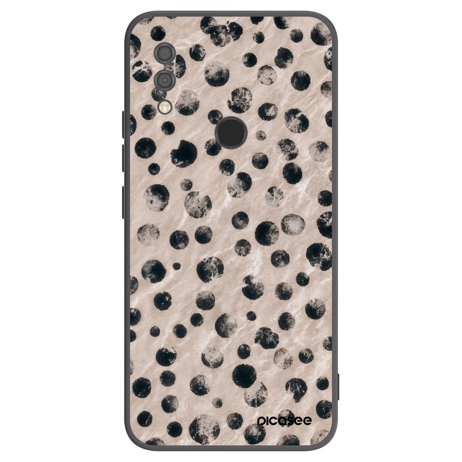 Picasee silikonový černý obal pro Xiaomi Redmi 7 - Inked