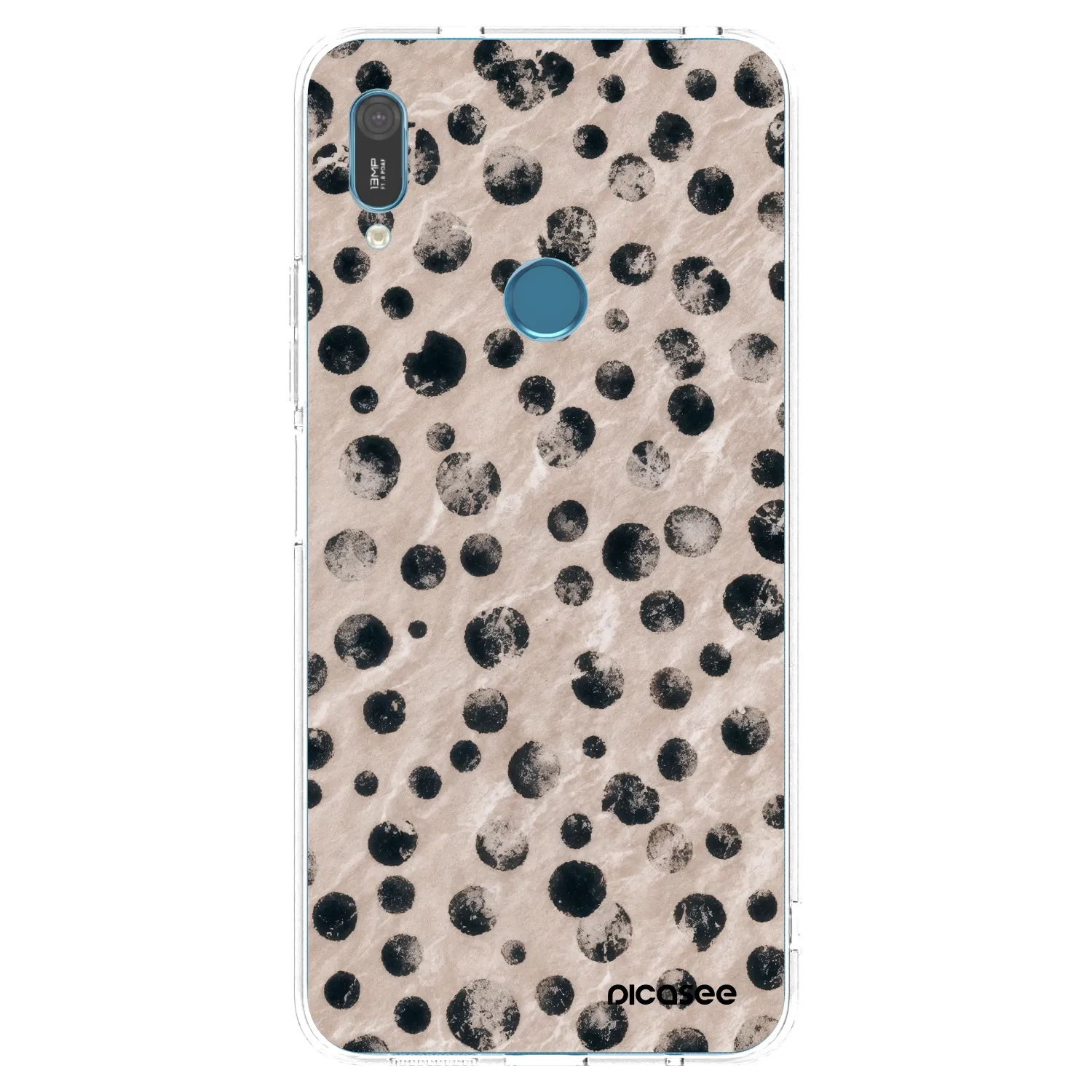 Picasee silikonový průhledný obal pro Huawei Y6 2019 - Inked