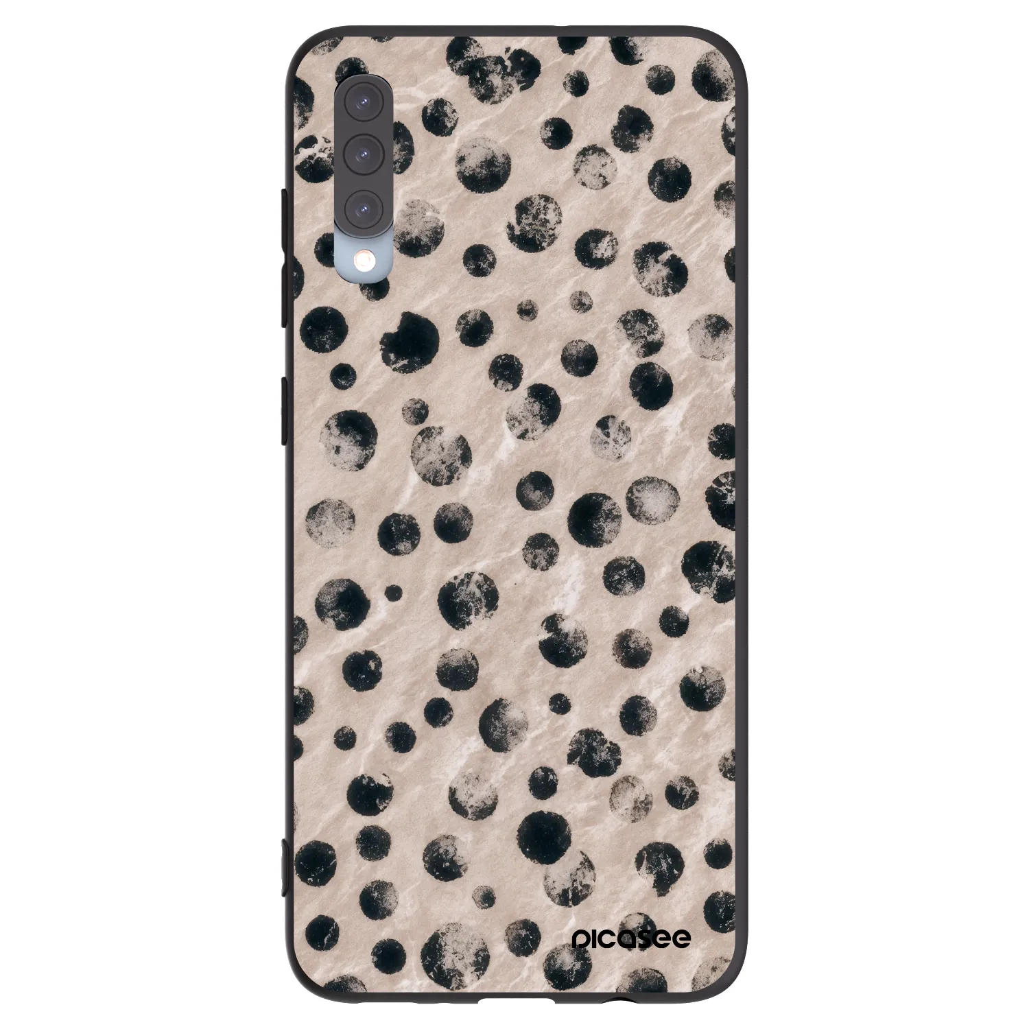 Picasee silikonový černý obal pro Samsung Galaxy A70 A705F - Inked