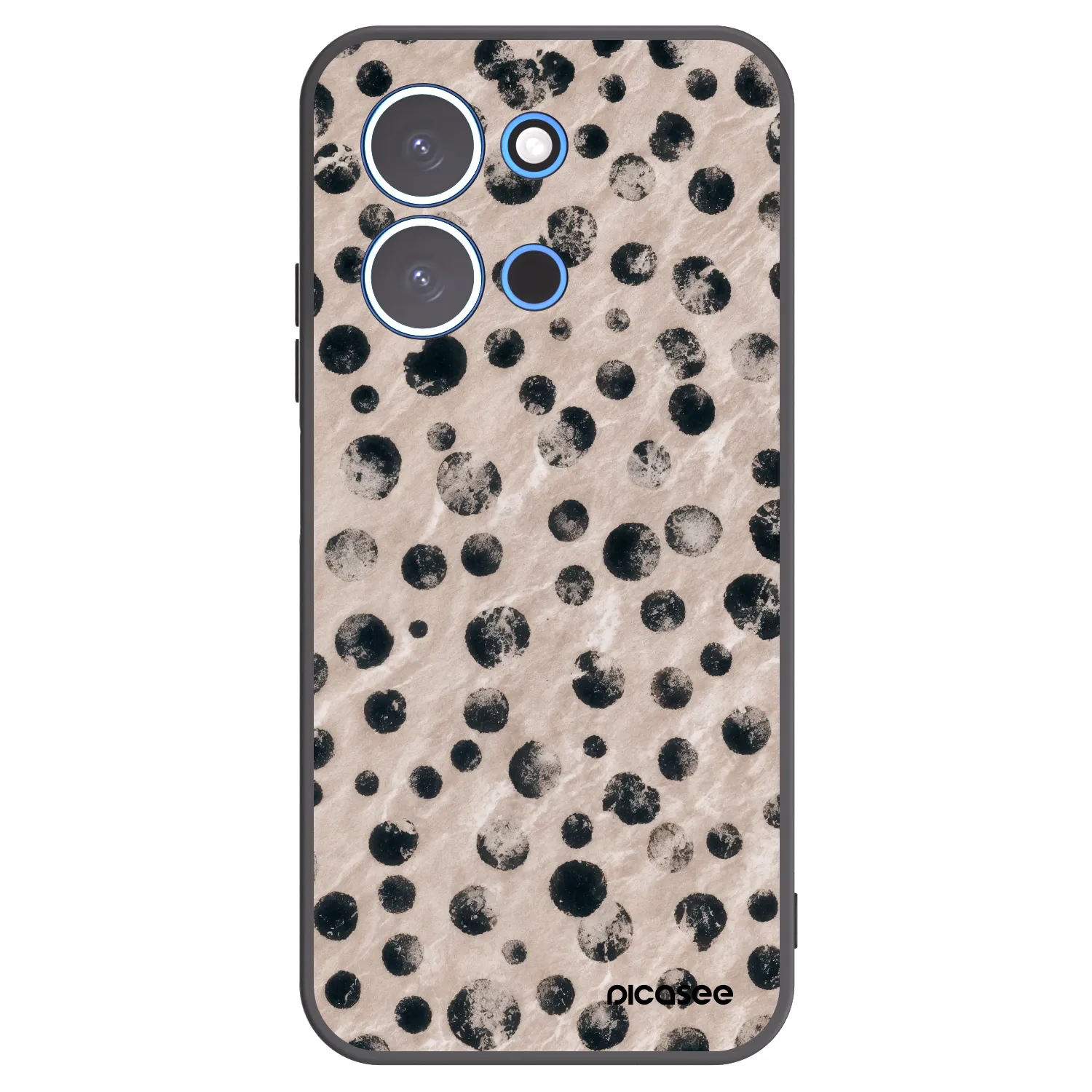 Picasee silikonový černý obal pro Xiaomi Redmi 15C 4G - Inked