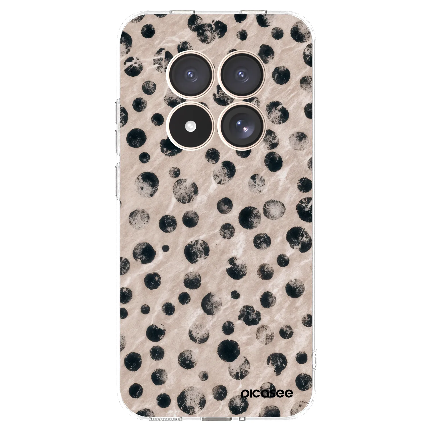 Picasee silikonový průhledný obal pro Xiaomi Redmi Note 15 Pro 4G - Inked