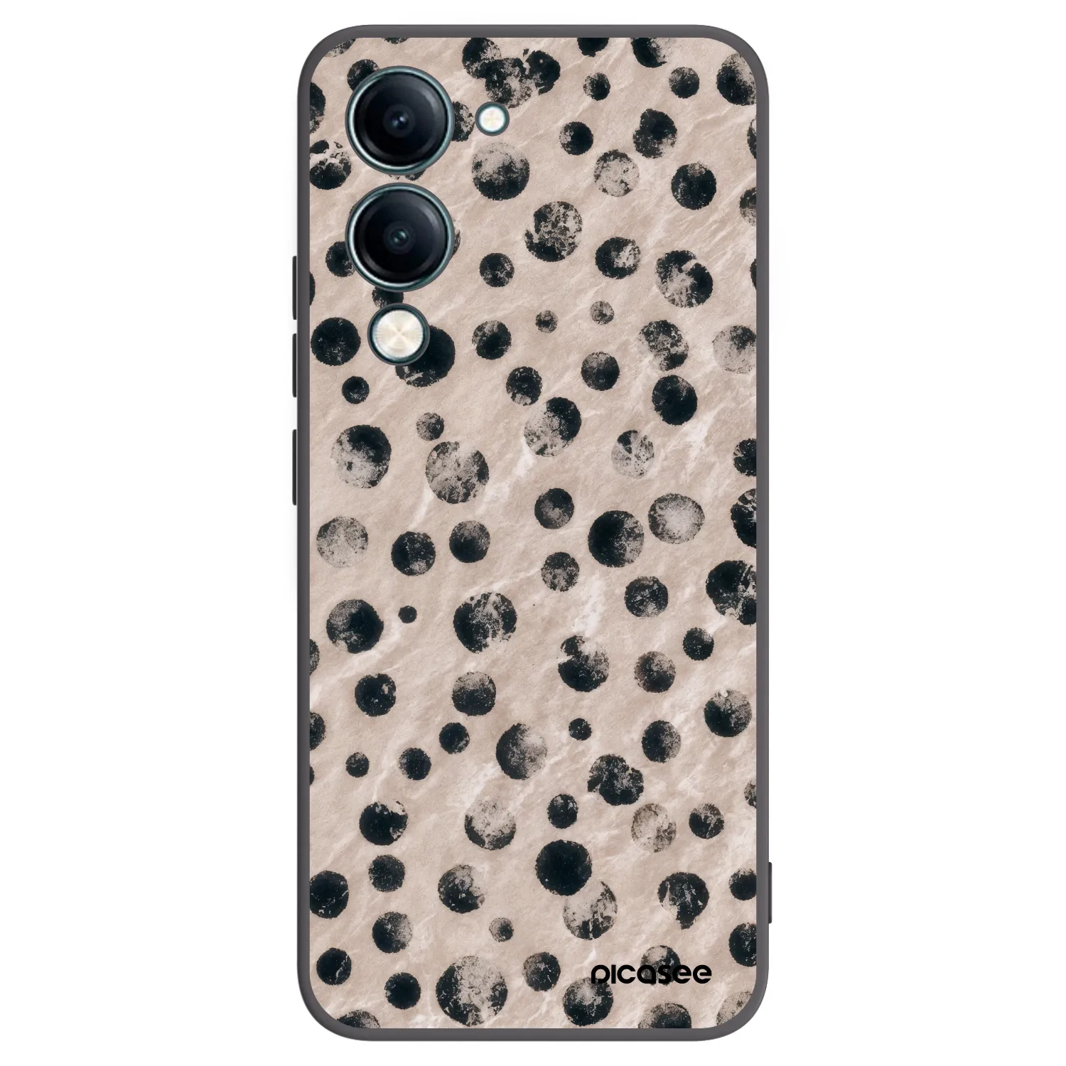 Picasee silikonový černý obal pro Vivo Y29s 5G - Inked
