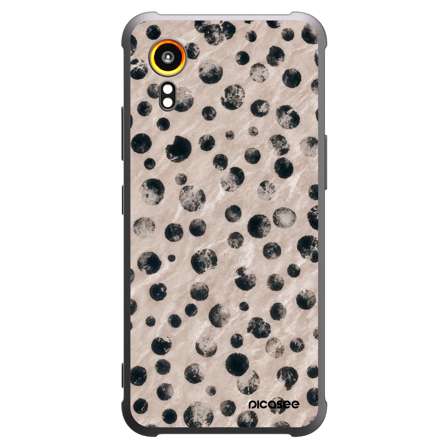 Picasee silikonový černý obal pro Samsung Galaxy Xcover 7 - Inked