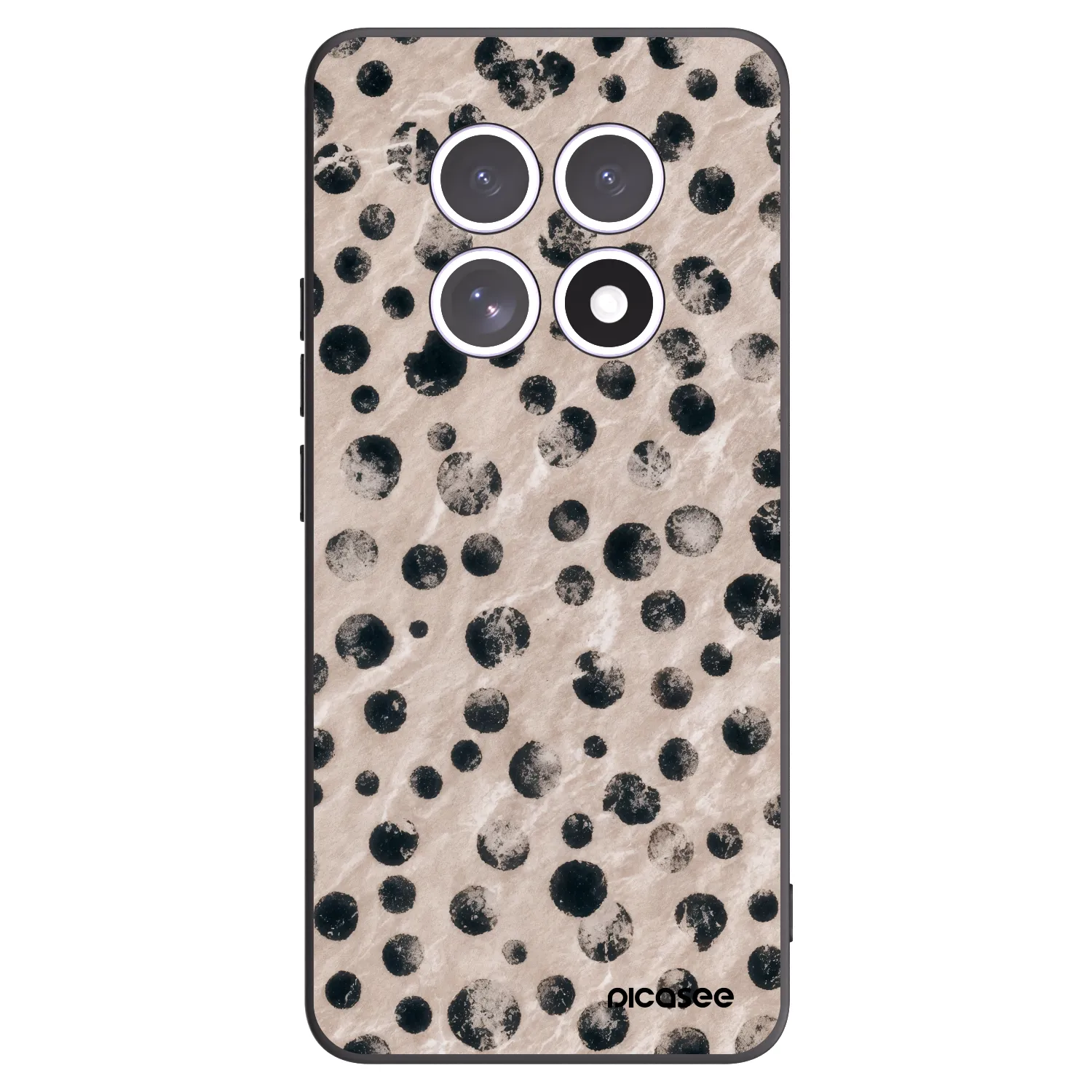 Picasee silikonový černý obal pro Xiaomi Redmi Note 15 5G - Inked