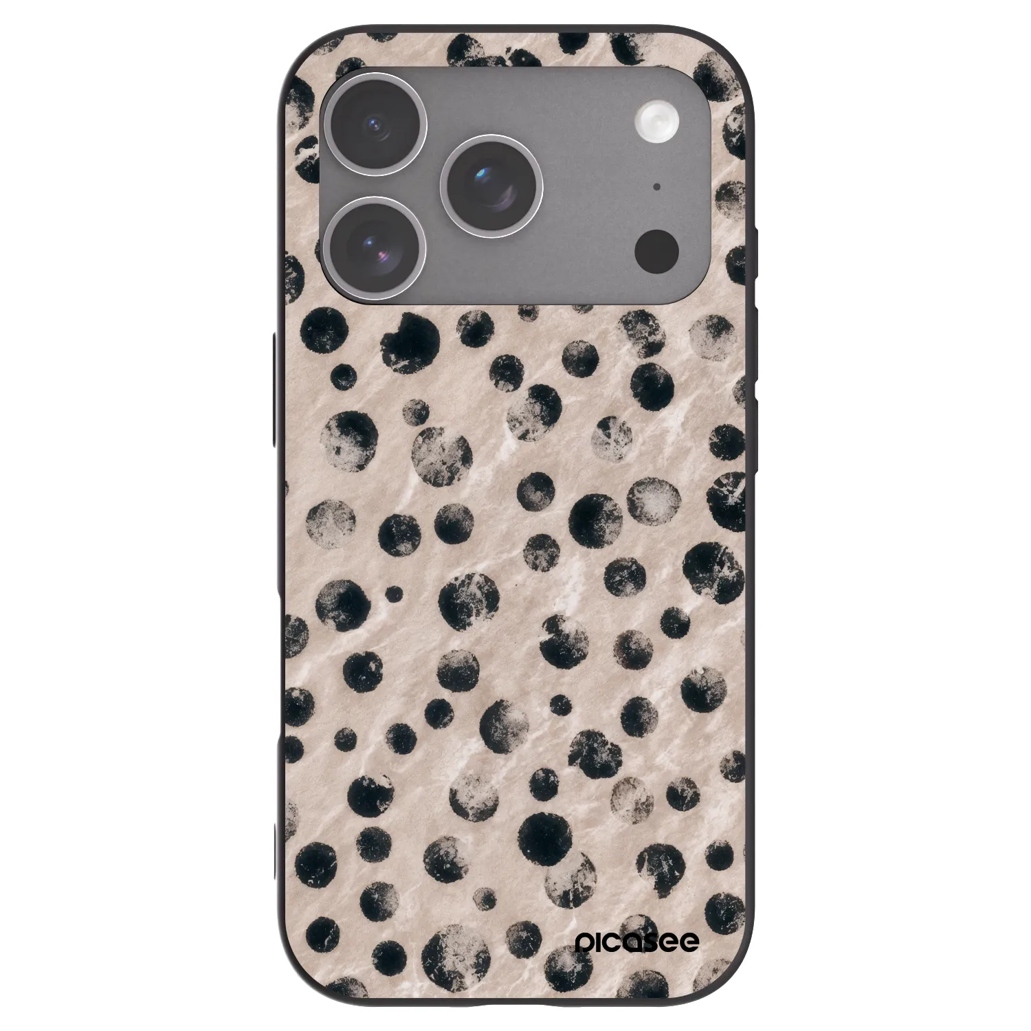 Picasee silikonový černý obal pro Apple iPhone 18 Pro - Inked