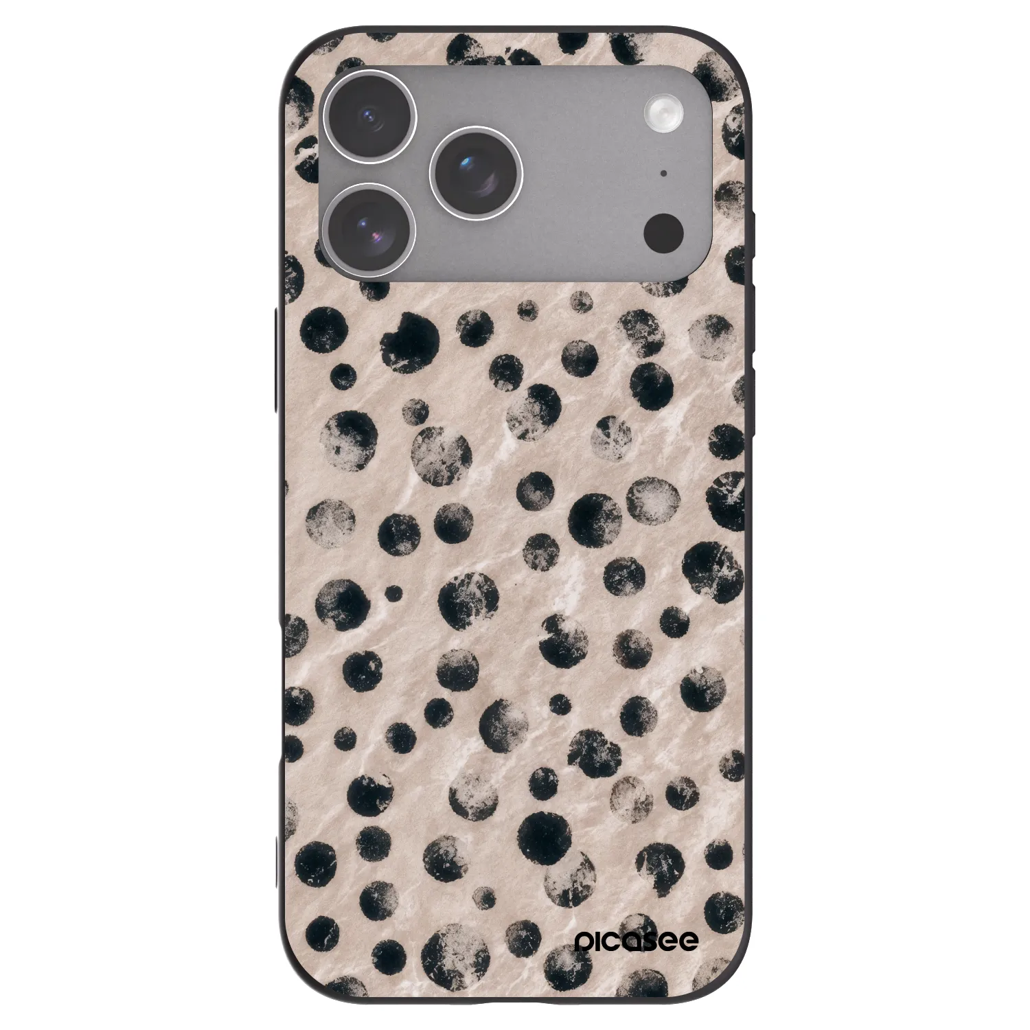 Picasee silikonový černý obal pro Apple iPhone 18 Pro Max - Inked